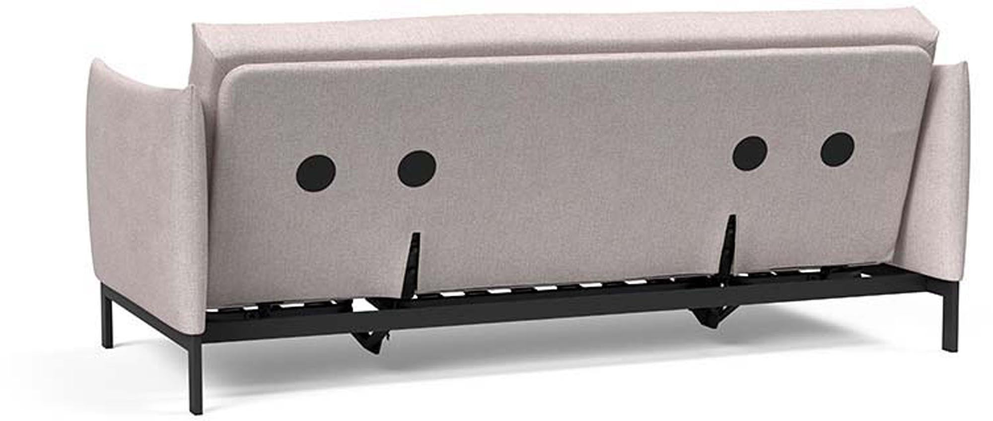 Entdecken Sie das Junus 140 Bettsofa Sharp Plus Cover von Innovation Living – stilvoll, komfortabel und ideal für vielseitige Wohnlösungen.