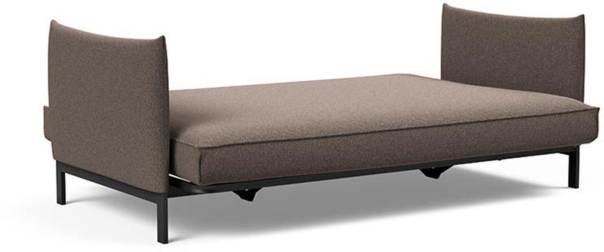 Erleben Sie das Junus 140 Bettsofa Sharp Plus Cover von Innovation Living – modernes Design, flexible Liegepositionen und hochwertige Materialien für optimalen Komfort.