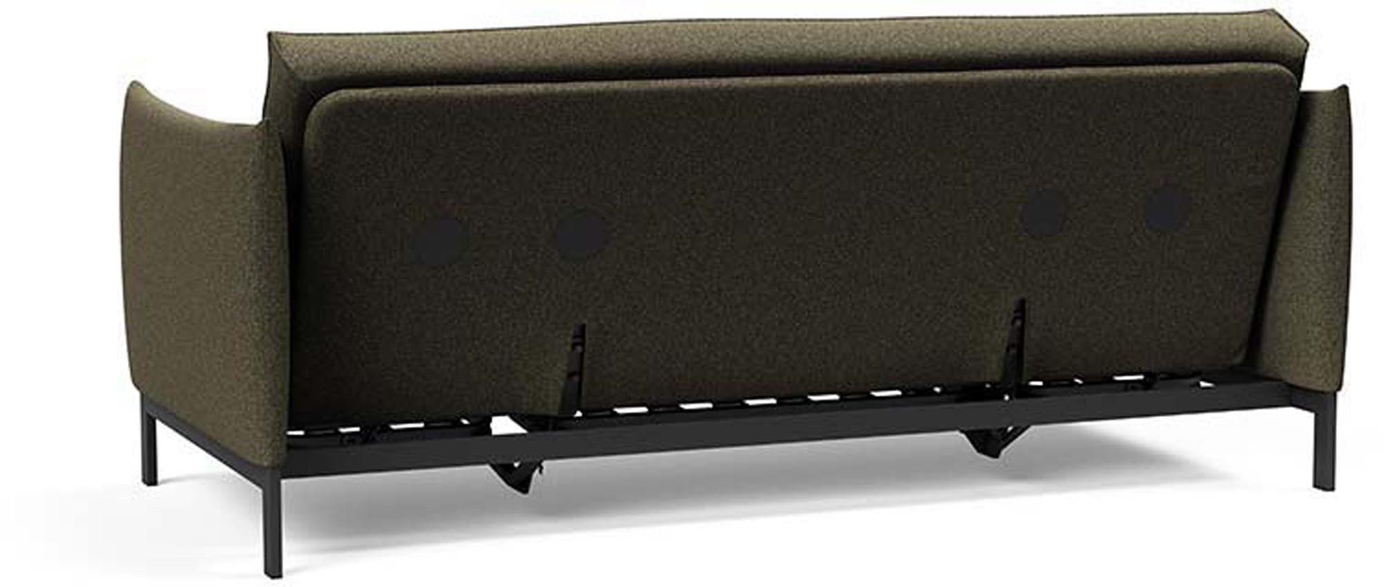 Entdecken Sie das Junus 140 Bettsofa Sharp Plus Cover von Innovation Living – stilvoll, komfortabel und ideal für vielseitige Wohnlösungen.