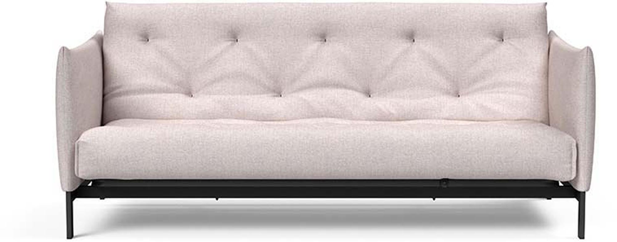 Entdecken Sie das Junus 140 Bettsofa Nordic von Innovation Living – stilvoll, platzsparend und perfekt für entspannte Nächte und gemütliche Tage.