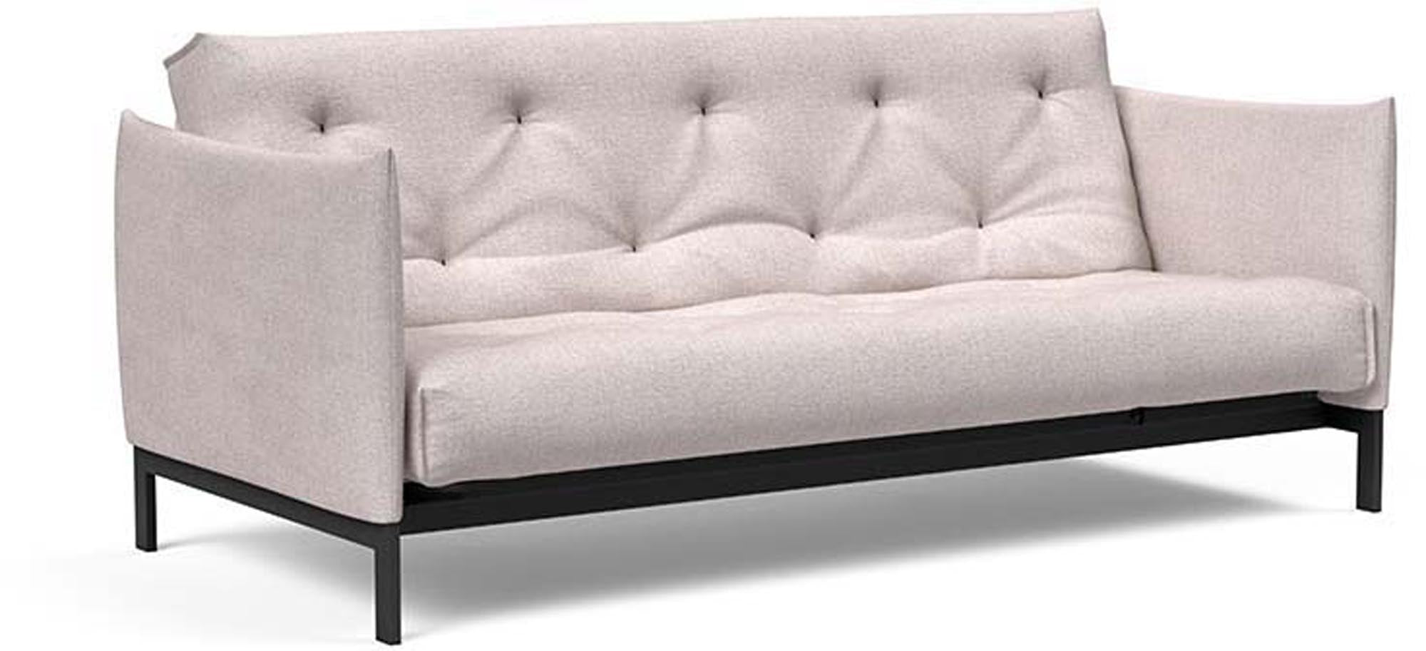 Erleben Sie das Junus 140 Bettsofa Nordic von Innovation Living – modern, funktional und ideal für kleine Räume, für Komfort rund um die Uhr.