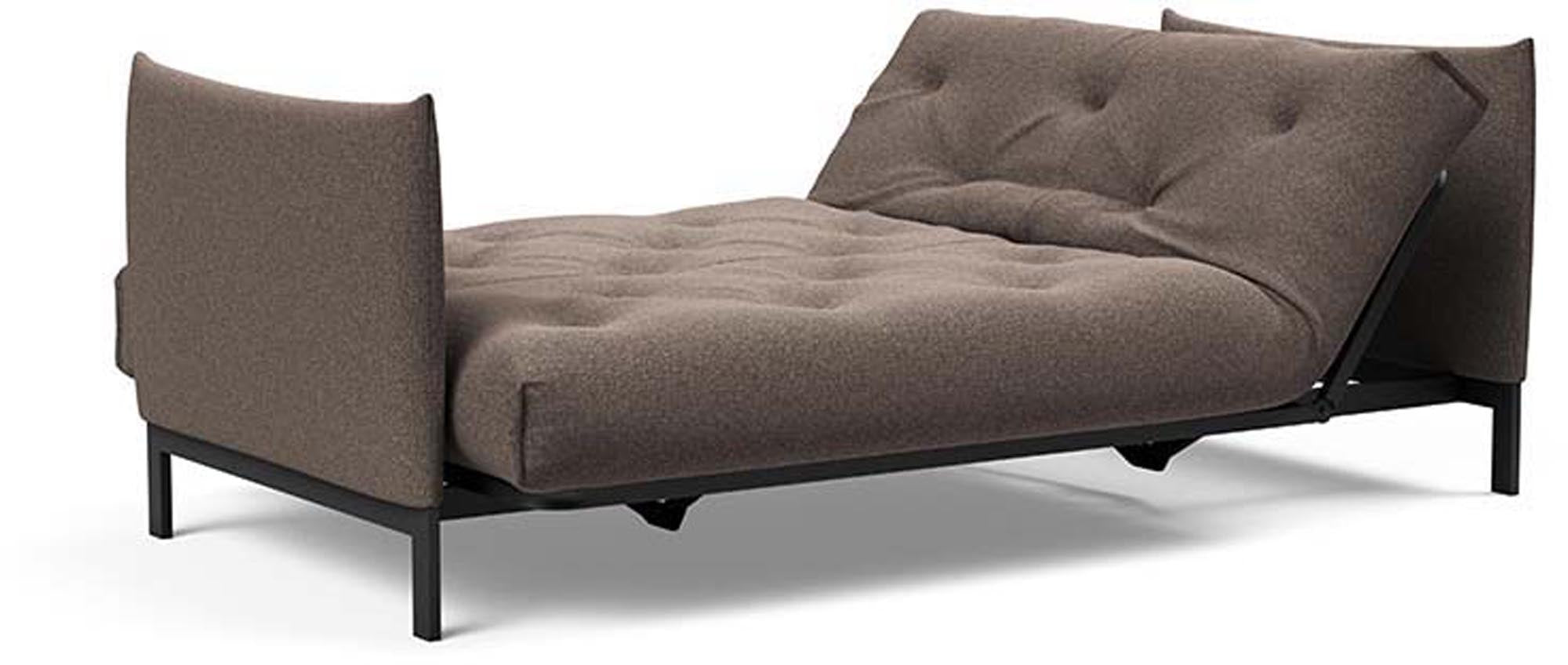 Erleben Sie das Junus 140 Bettsofa Nordic von Innovation Living – modern, funktional und ideal für kleine Räume, für Komfort rund um die Uhr.