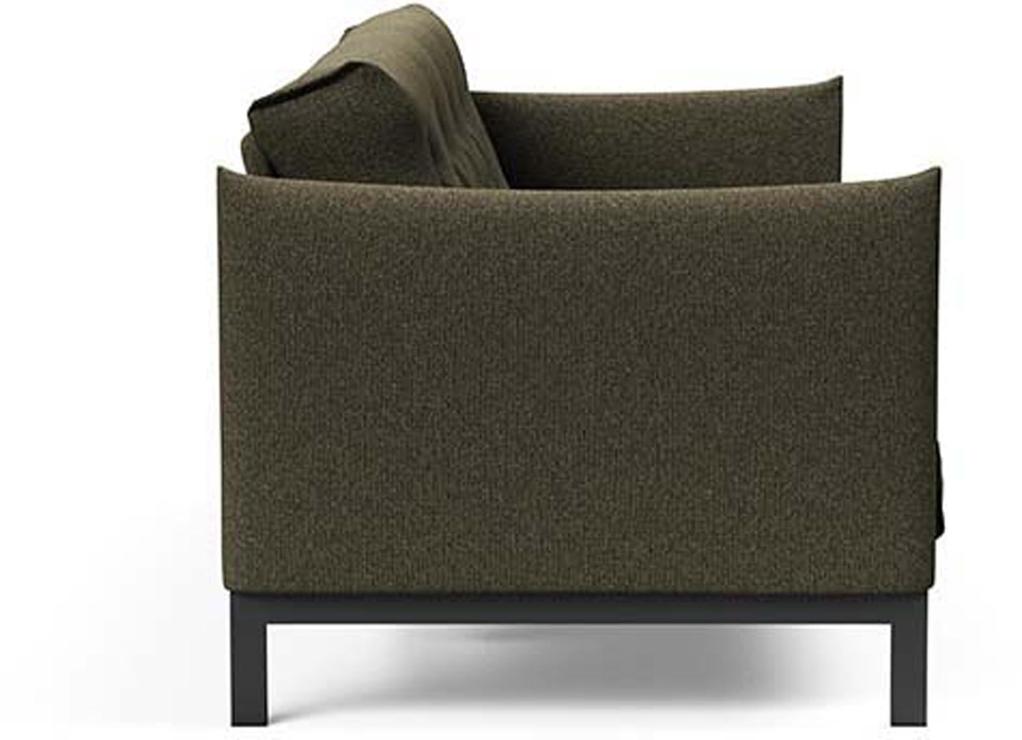 Entdecken Sie das Junus 140 Bettsofa Nordic von Innovation Living – stilvoll, platzsparend und perfekt für entspannte Nächte und gemütliche Tage.