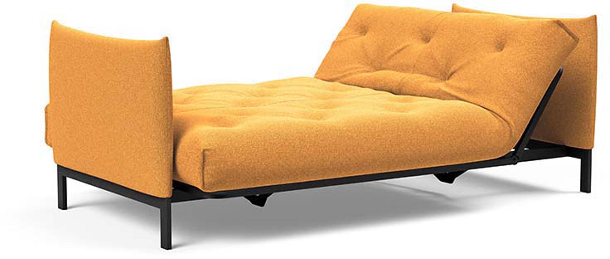 Erleben Sie das Junus 140 Bettsofa Nordic von Innovation Living – modern, funktional und ideal für kleine Räume, für Komfort rund um die Uhr.