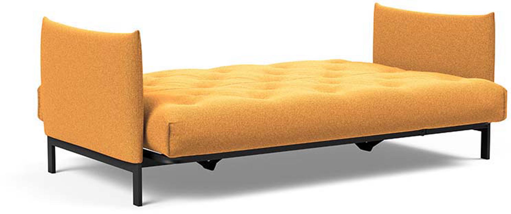 Erleben Sie das Junus 140 Bettsofa Nordic von Innovation Living: modernes Design, vielseitige Nutzung und langlebige Materialien für höchsten Schlafkomfort.