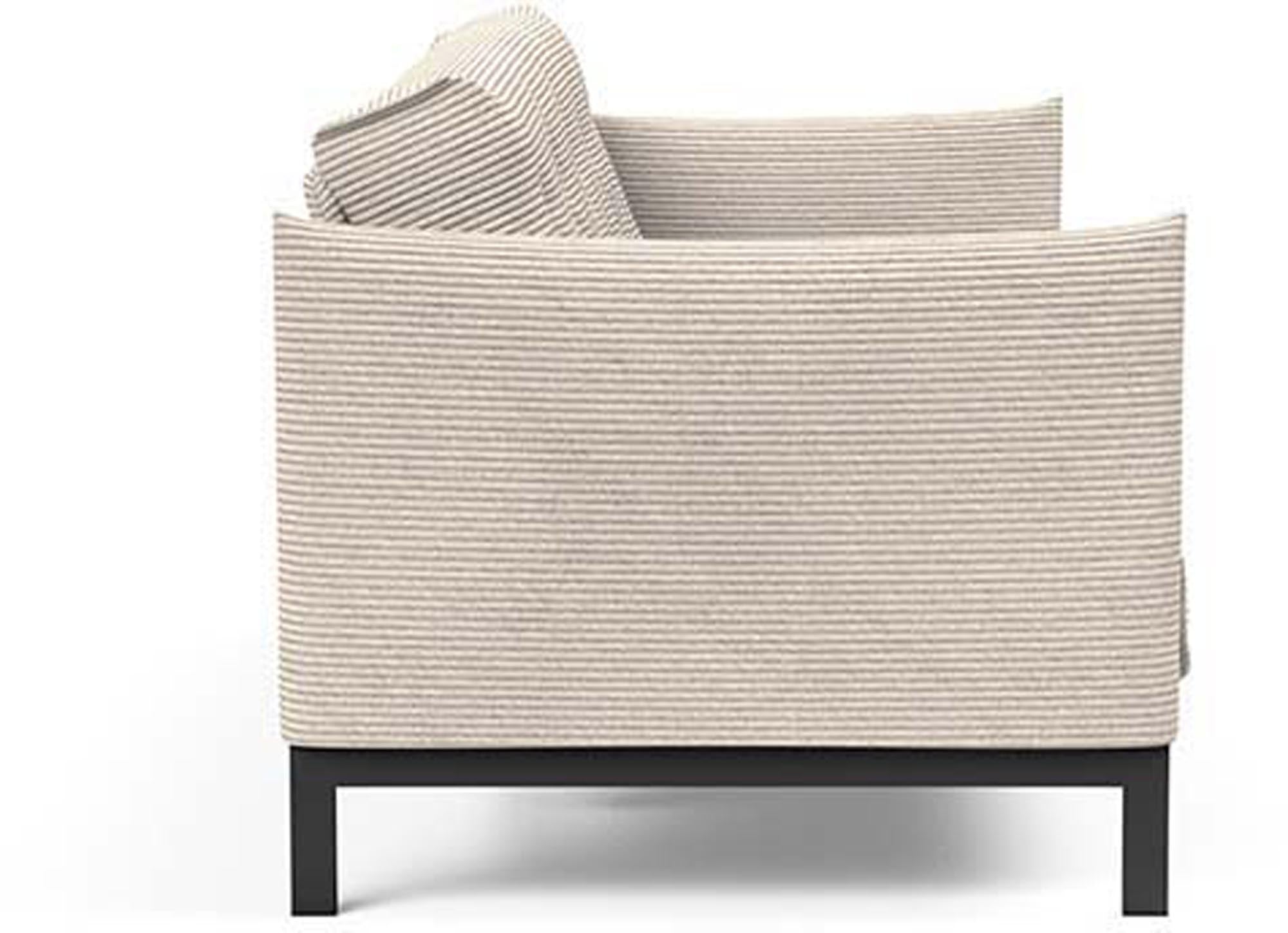 Erleben Sie das Junus 140 Bettsofa Nordic von Innovation Living – modern, funktional und ideal für kleine Räume, für Komfort rund um die Uhr.