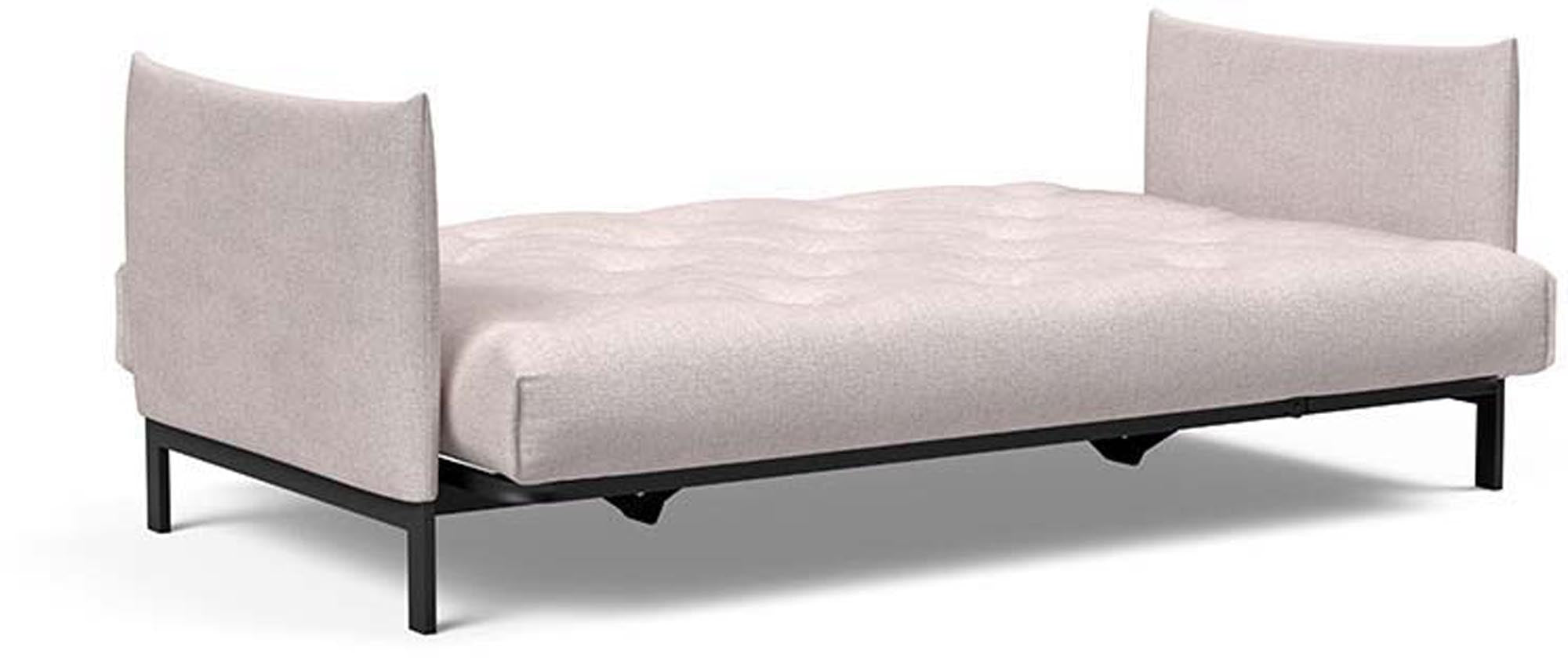 Erleben Sie das Junus 140 Bettsofa Nordic von Innovation Living – eine elegante Lösung für Sitzen und Schlafen, perfekt für jedes Zuhause.
