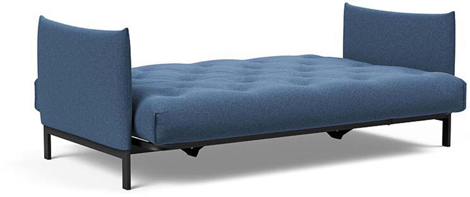 Erleben Sie das Junus 140 Bettsofa Nordic von Innovation Living – eine elegante Lösung für Sitzen und Schlafen, perfekt für jedes Zuhause.