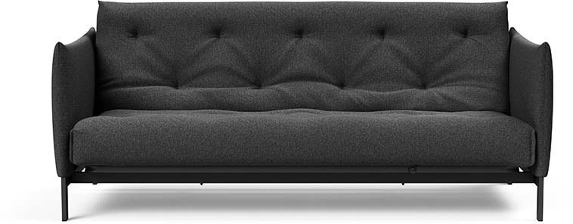 Erleben Sie das Junus 140 Bettsofa Nordic von Innovation Living – modernes Design, langlebiger Latex und hervorragender Schlafkomfort für jede Nacht.