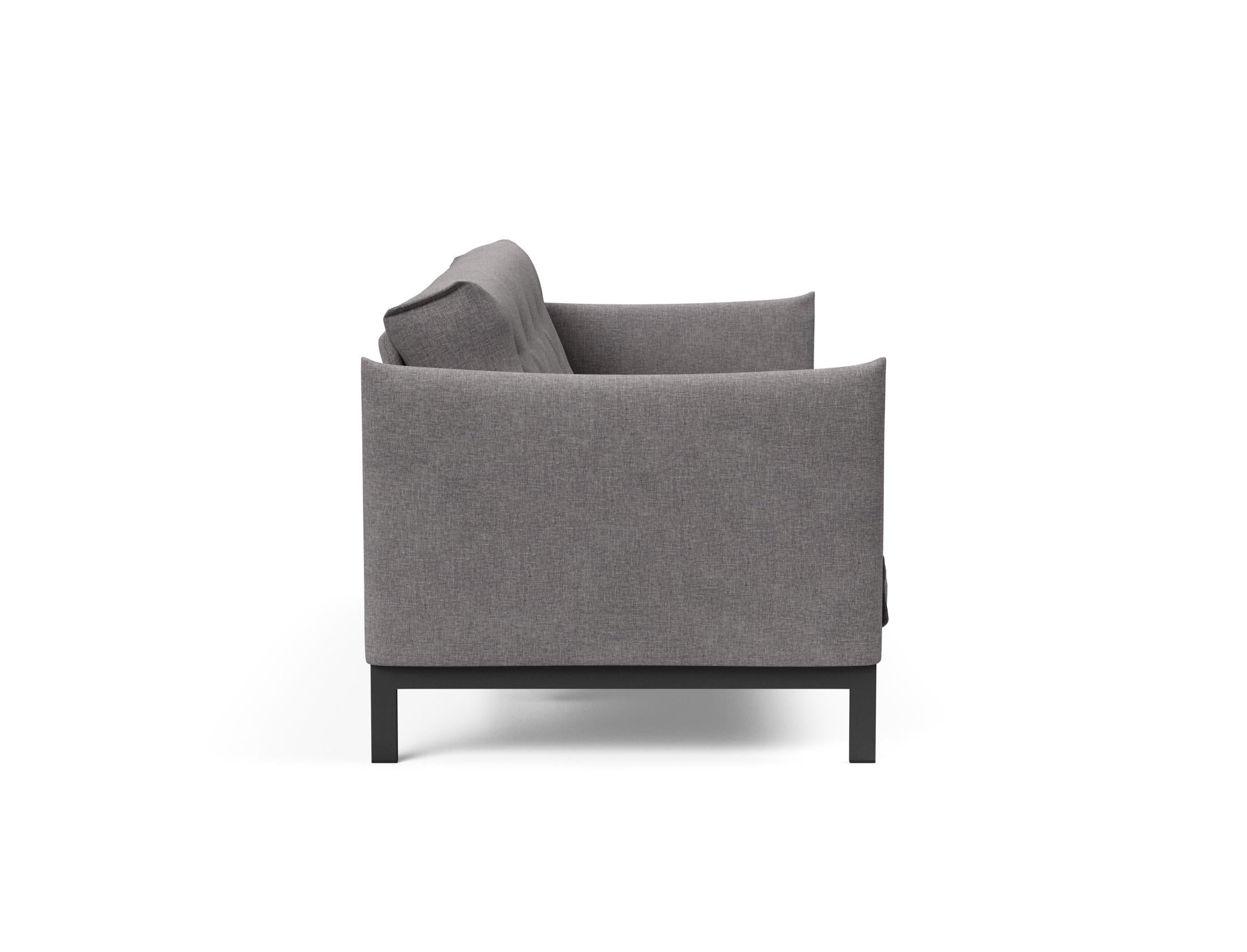 Entdecken Sie das stilvolle Junus 140 Bettsofa Nordic Soft Spring von Innovation Living – ideal für kleine Räume und entspannte Abende.
