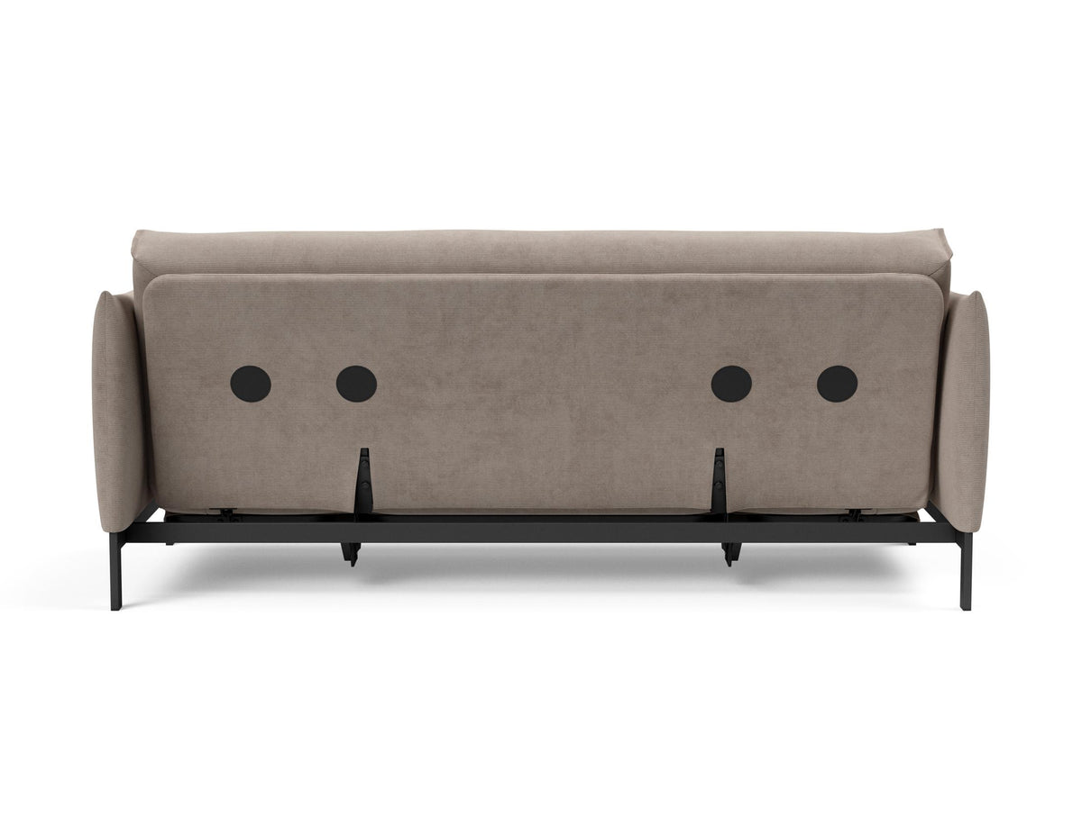 Junus 140 Bettsofa Nordic mit Gestellbezug Soft Spring in 318 Cordufine Beige präsentiert im Onlineshop von KAQTU Design AG. Bettsofa ist von Innovation Living