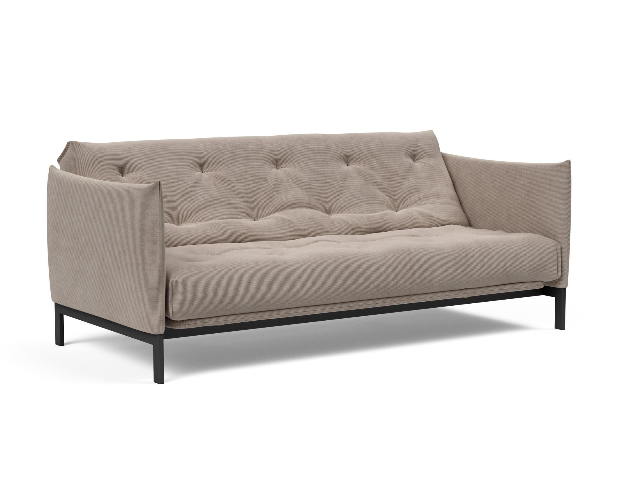 Erleben Sie das Junus 140 Bettsofa Nordic: Elegantes Design, erstklassige Federkernmatratze und vielseitige Nutzung für Ihr Zuhause.