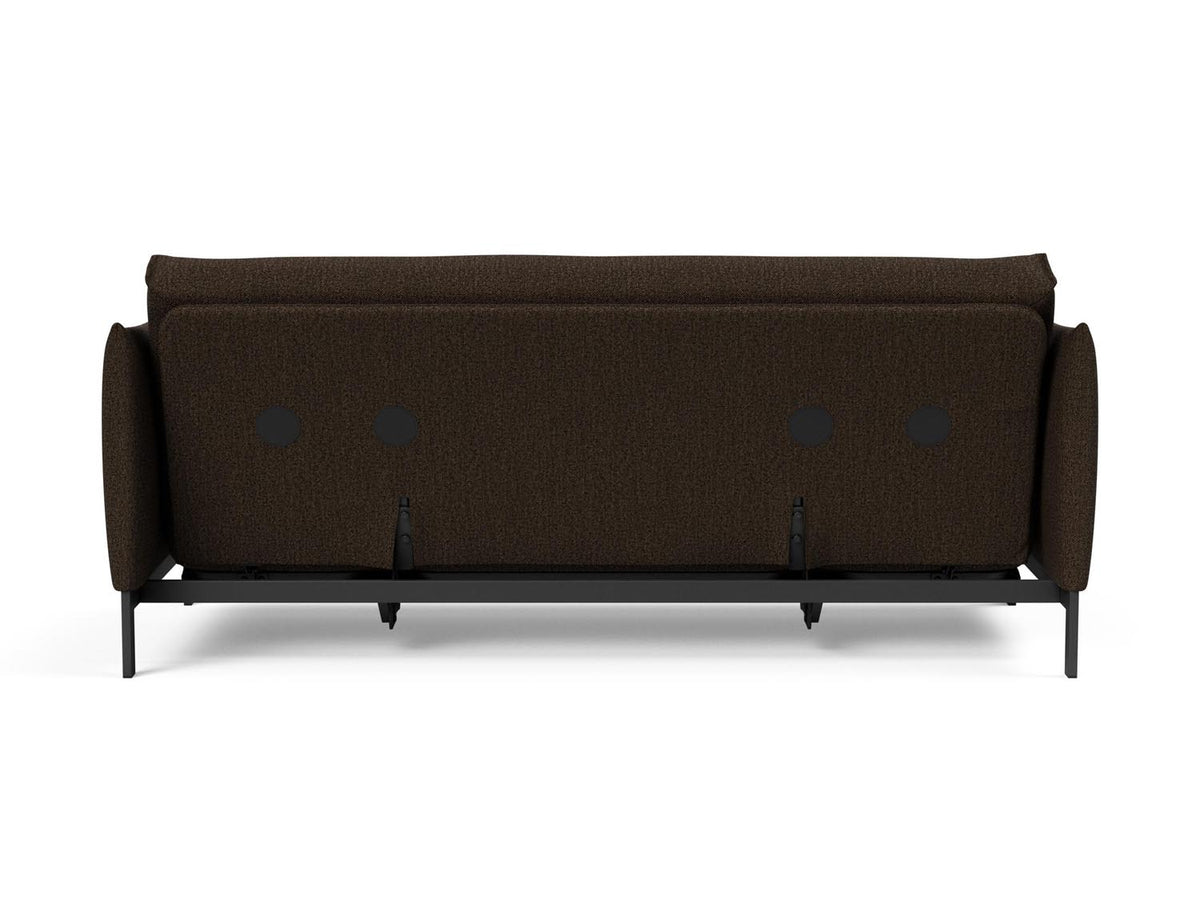 Junus 140 Bettsofa Nordic mit Gestellbezug Soft Spring in 358 Taura Chocco präsentiert im Onlineshop von KAQTU Design AG. Bettsofa ist von Innovation Living