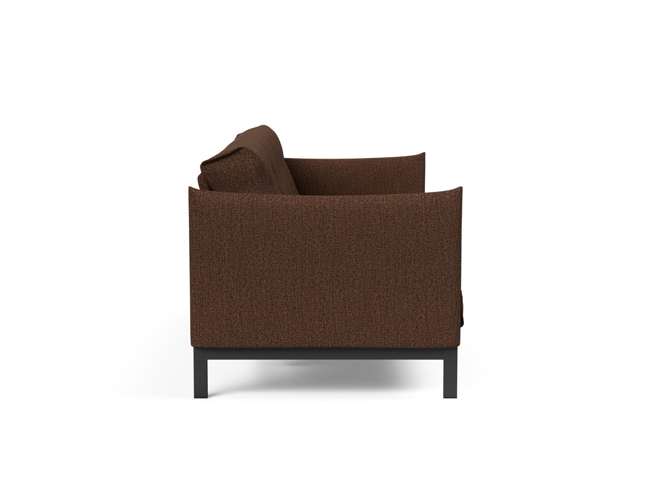Erleben Sie das Junus 140 Bettsofa Nordic Soft Spring von Innovation Living – eine perfekte Kombination aus modernem Stil und hohem Schlafkomfort.