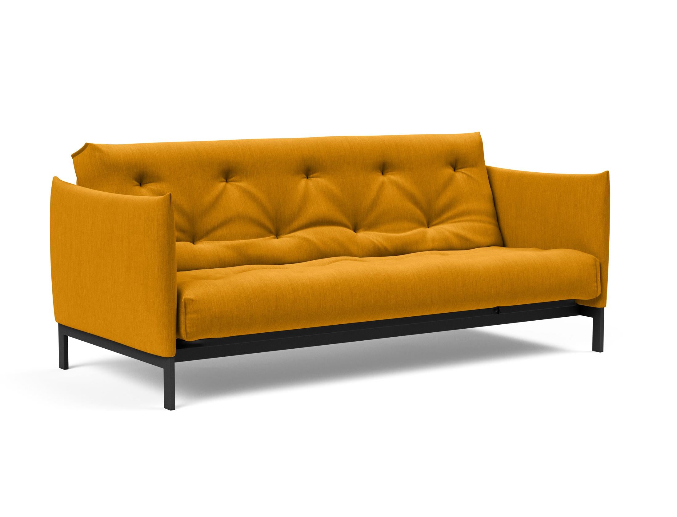 Entdecken Sie das Junus 140 Bettsofa Nordic Soft Spring von Innovation Living – stilvolles Design trifft auf erstklassigen Schlafkomfort für Ihr Zuhause.