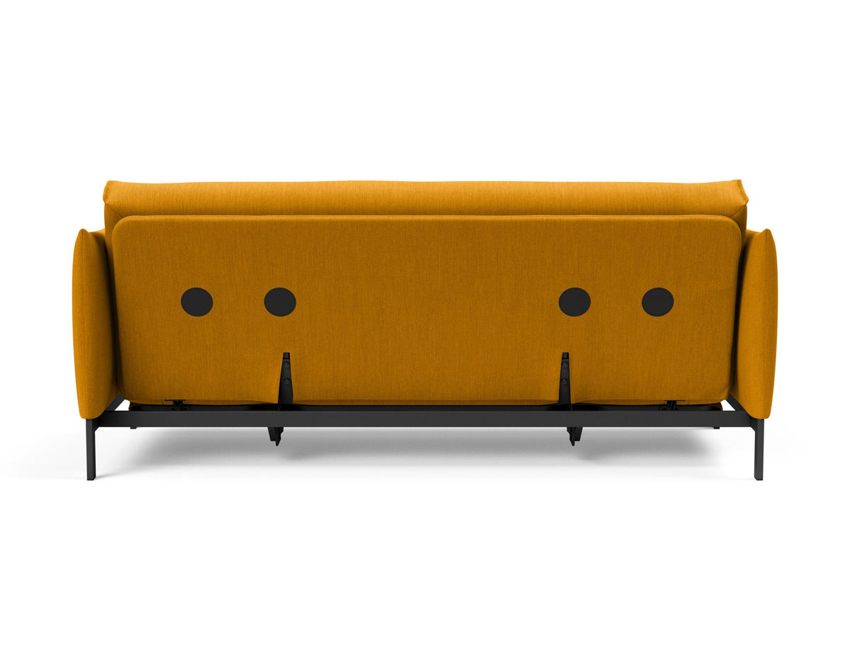 Junus 140 Bettsofa Nordic mit Gestellbezug Soft Spring in 507 Elegance Burned Curry präsentiert im Onlineshop von KAQTU Design AG. Bettsofa ist von Innovation Living