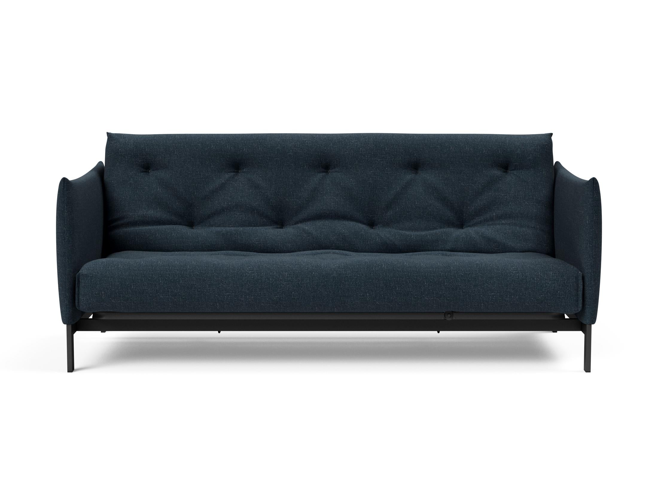 Erleben Sie das Junus 140 Bettsofa Nordic Soft Spring von Innovation Living – eine perfekte Kombination aus modernem Stil und hohem Schlafkomfort.