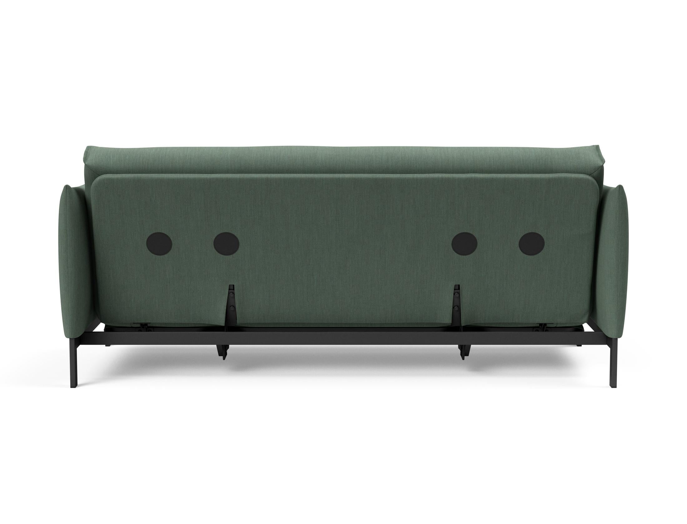 Erleben Sie das Junus 140 Bettsofa Nordic: Elegantes Design, erstklassige Federkernmatratze und vielseitige Nutzung für Ihr Zuhause.