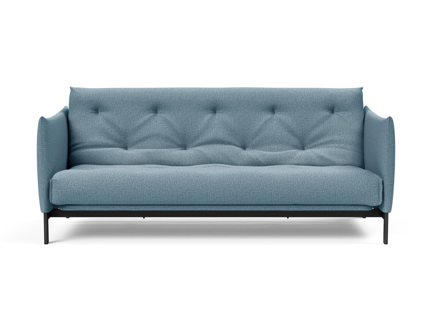 Caro Ecksofa rechts mit Schlaffunktion, 5-Sitzer, modernes Design, bequemes Bettsofa von Micadoni in stilvollem Grau.