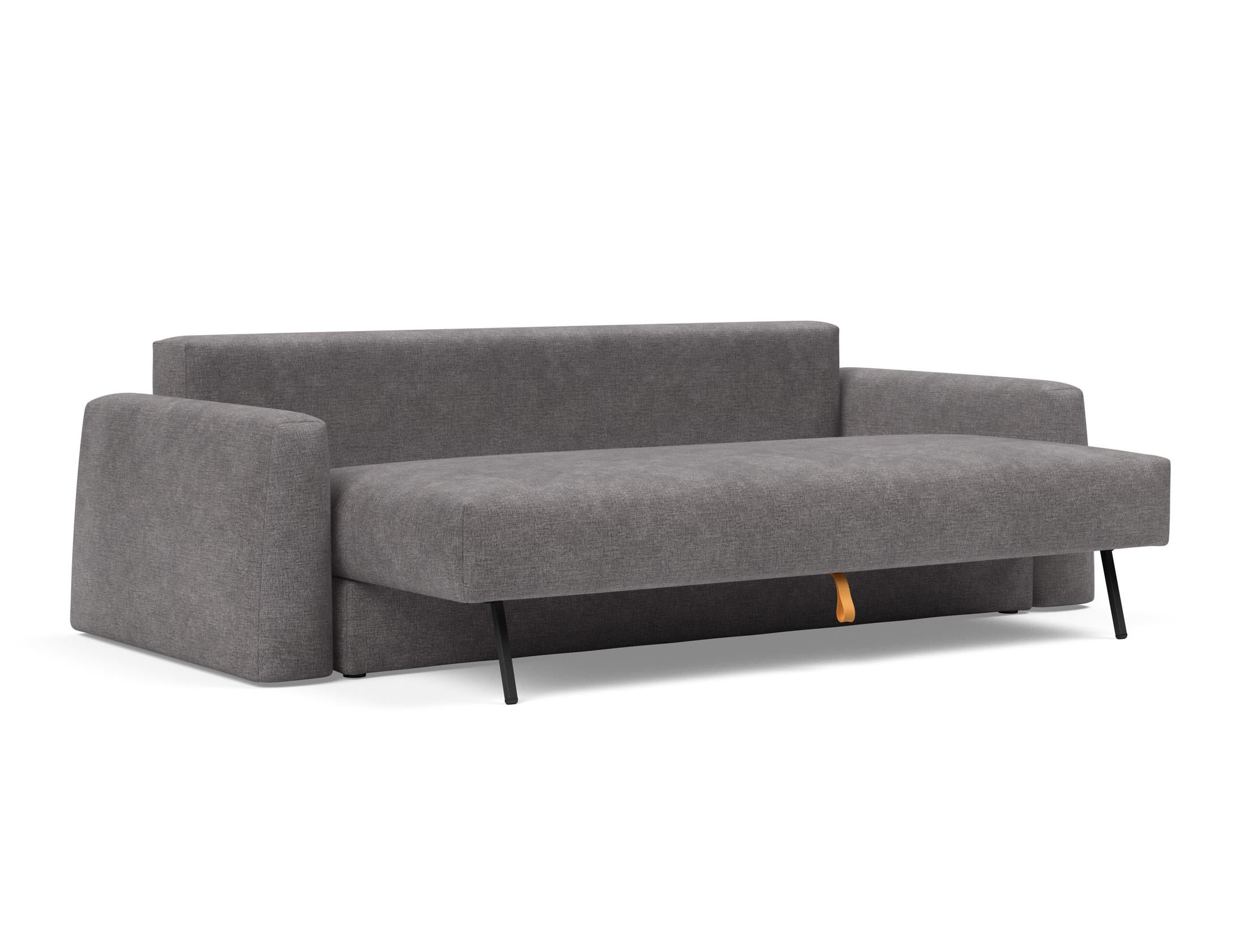 Entdecken Sie das Cone Schlafsofa von Innovation Living: Elegantes Design, cleverer Stauraum und einfacher Umbau für maximalen Komfort.