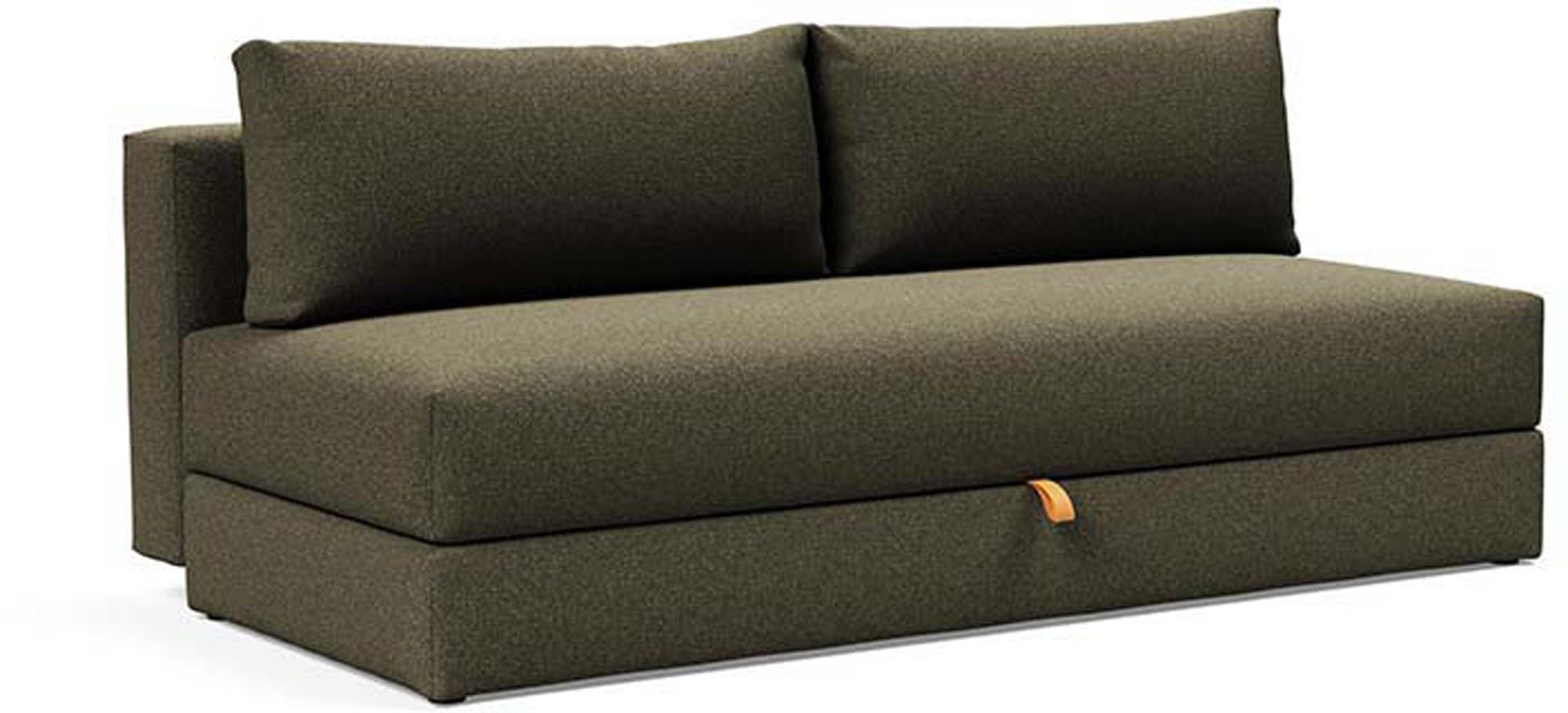 Das Osvald Sofabett 150 von Innovation Living vereint modernes Design mit praktischer Funktionalität – perfekt für kleine Räume und Gäste.