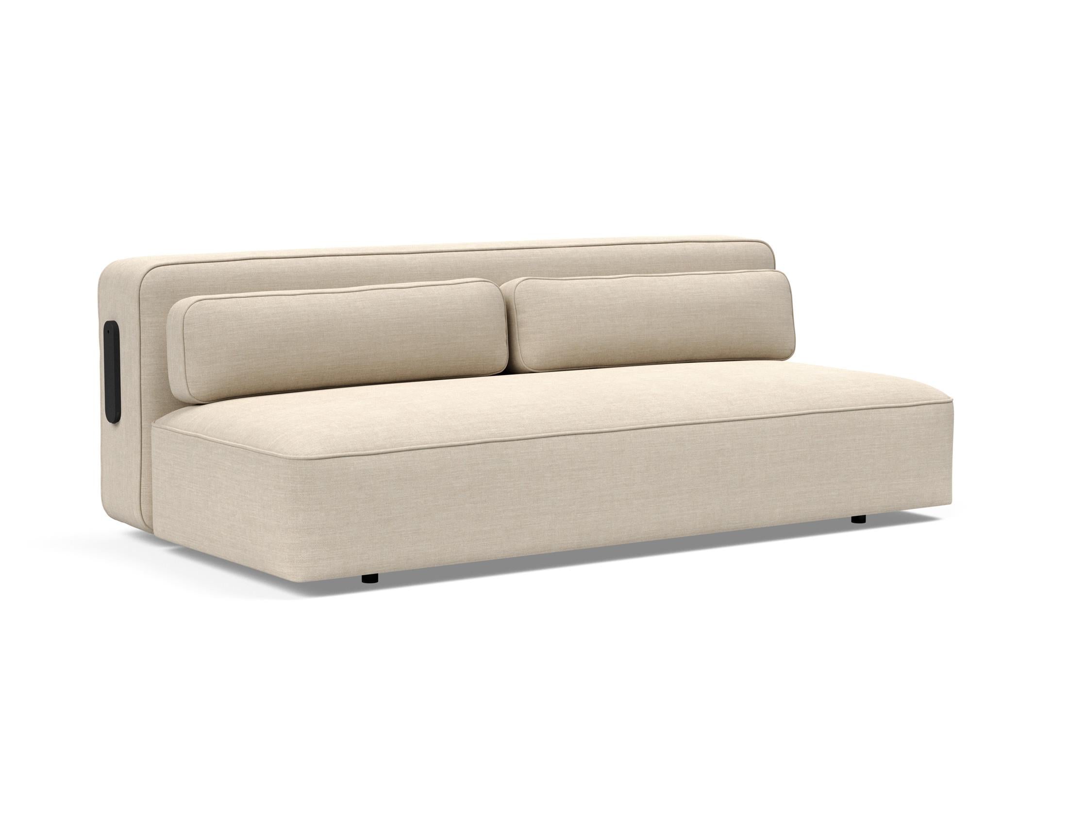 Erleben Sie das Yonata Schlafsofa von Innovation Living: modernes Design, vielseitig einsetzbar und ideal für kleine Räume – für Komfort und Stil.