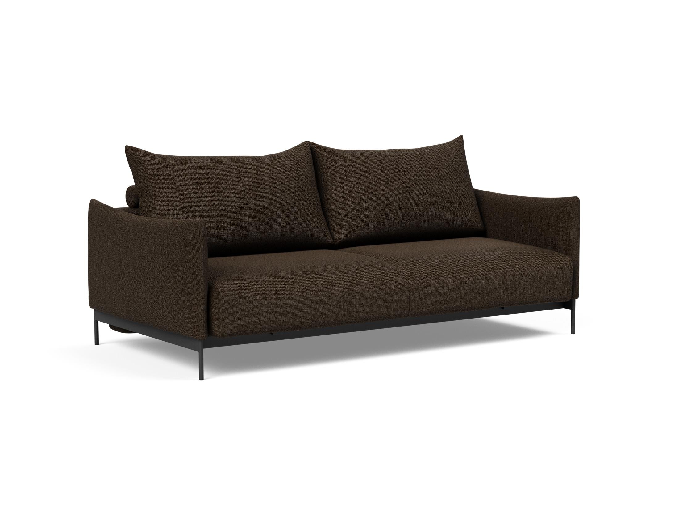 Malloy Sofabett 150 von Innovation Living: Stilvolles Bettsofa mit weichen Armlehnen, ideal als Familienliege und Lounge-Platz. Perfekt für Ihr Zuhause.