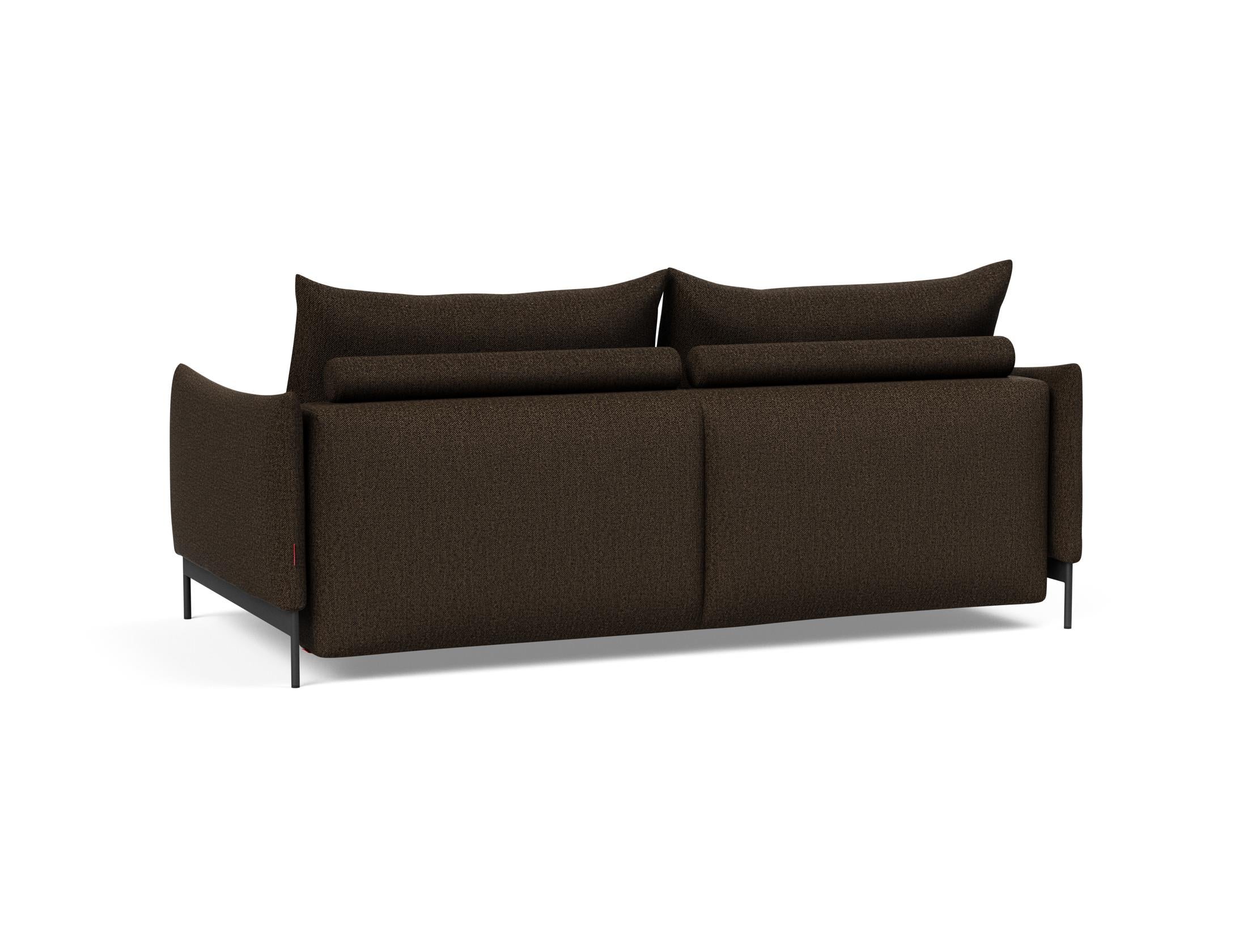 Malloy Sofabett 150: Elegantes Schlafsofa mit innovativem Klappdesign, ideal für kleine Räume und gemütliche Übernachtungen.