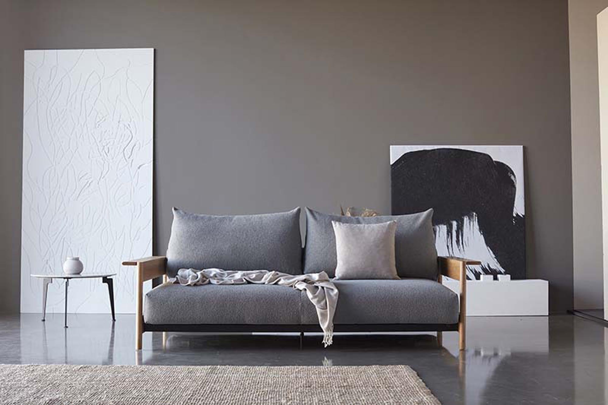 Malloy Sofabett 150: Stilvolles Schlafsofa mit cleverem Faltmechanismus, perfekt für kompakte Wohnräume und entspannende Nächte.