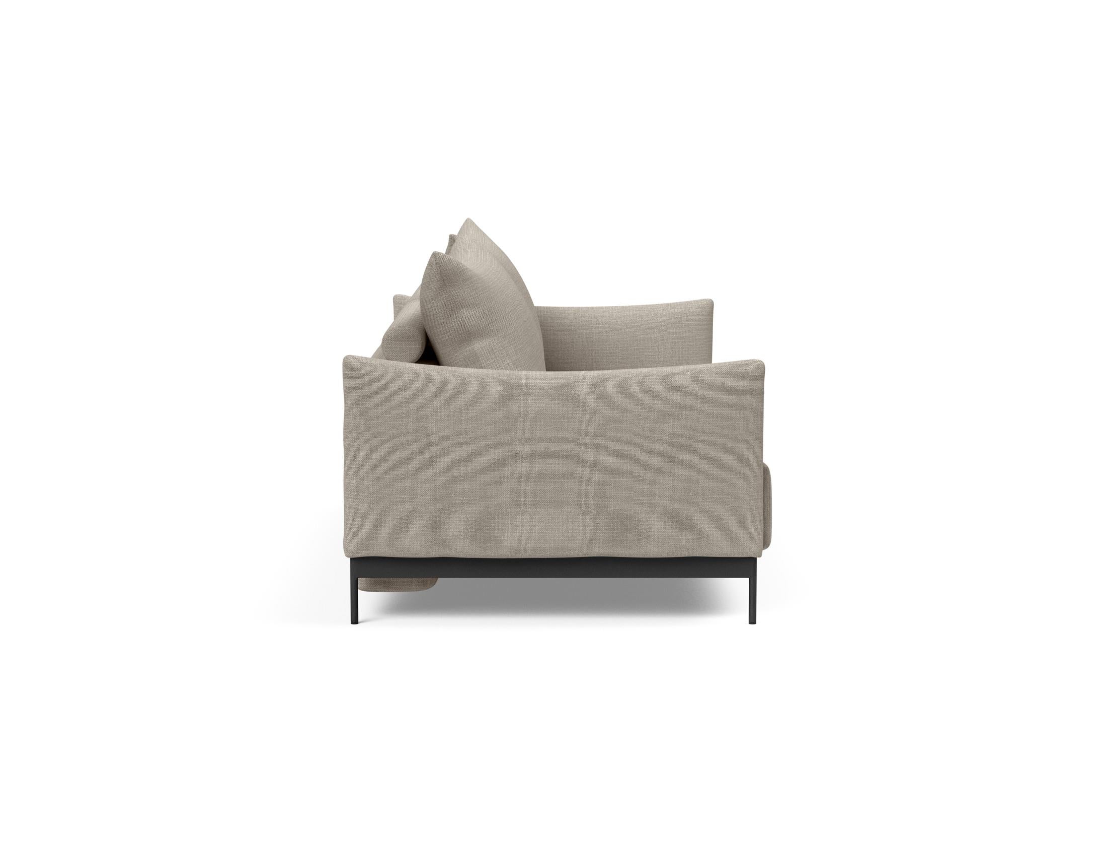 Malloy Sofabett 150: Elegantes Schlafsofa mit praktischem Klappmechanismus, ideal für kleine Räume und gemütliche Nächte.