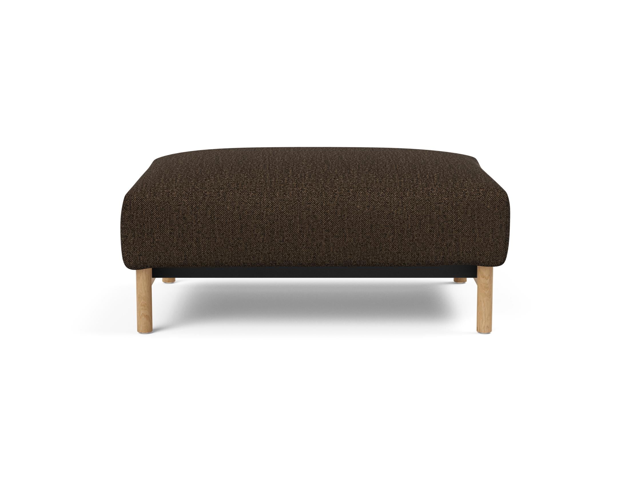 Der Malloy Ottoman von Innovation Living bietet stilvolle Vielseitigkeit. Perfekt als Fussablage oder zusätzlicher Sitzplatz in jedem Raum.