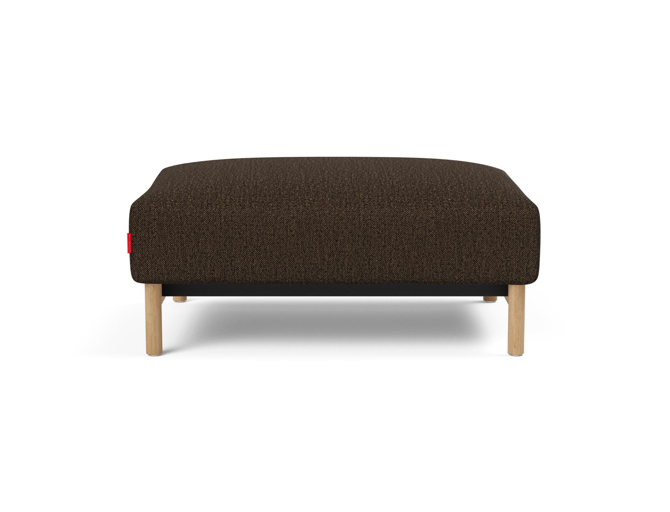Der Malloy Ottoman von Innovation Living vereint Funktionalität und Design. Ideal als eleganter Hocker oder bequeme Fussablage für Ihr Zuhause.