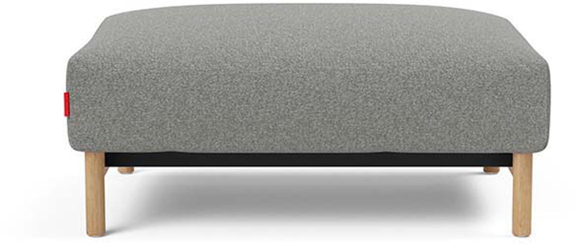 Der Malloy Ottoman von Innovation Living vereint modernes Design mit Funktionalität. Ideal als eleganter Hocker oder praktische Ablage für entspannte Momente.