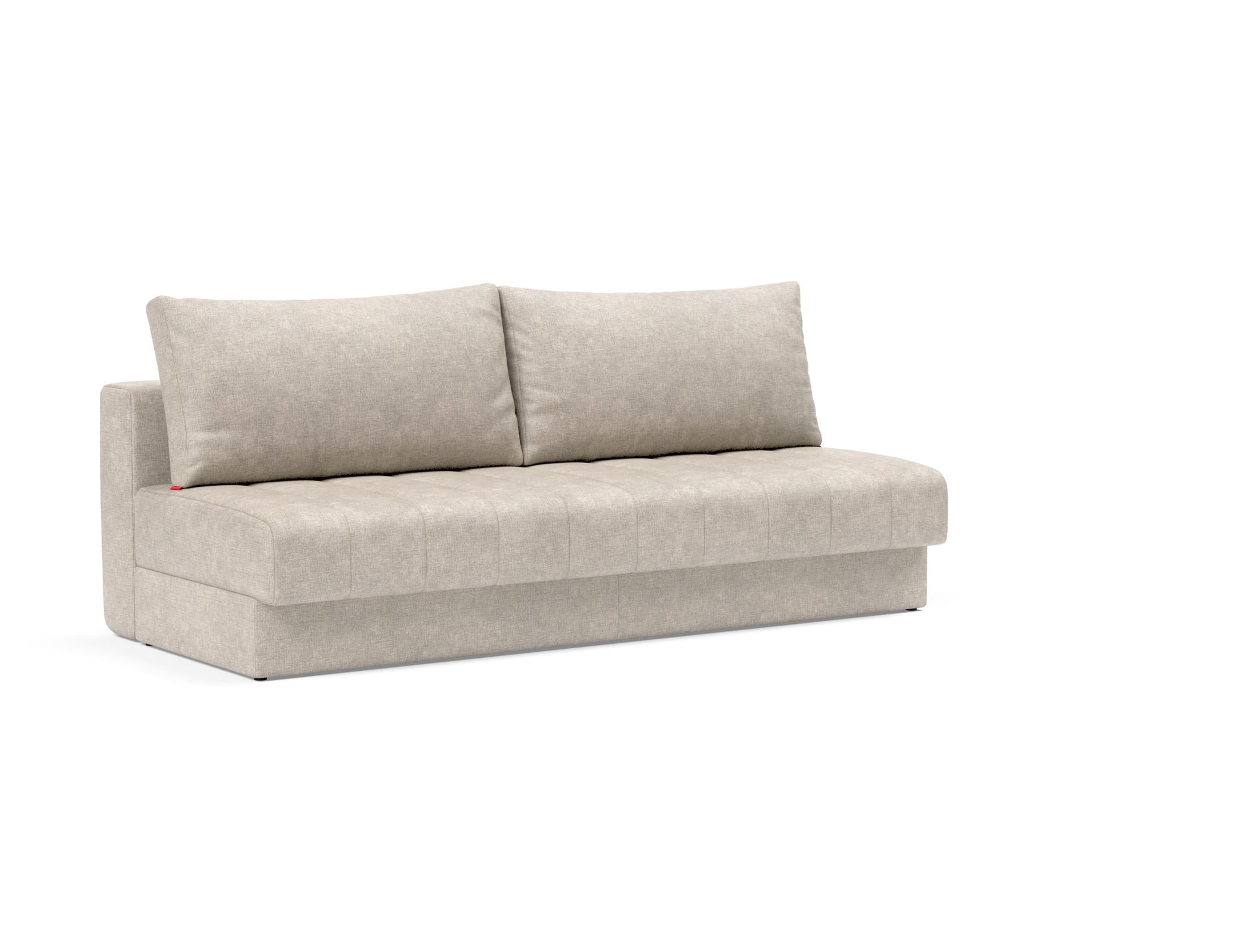 Das Akello Schlafsofa von Innovation Living vereint elegantes Design mit praktischer Funktionalität, ideal für kleine Räume und Übernachtungsgäste.