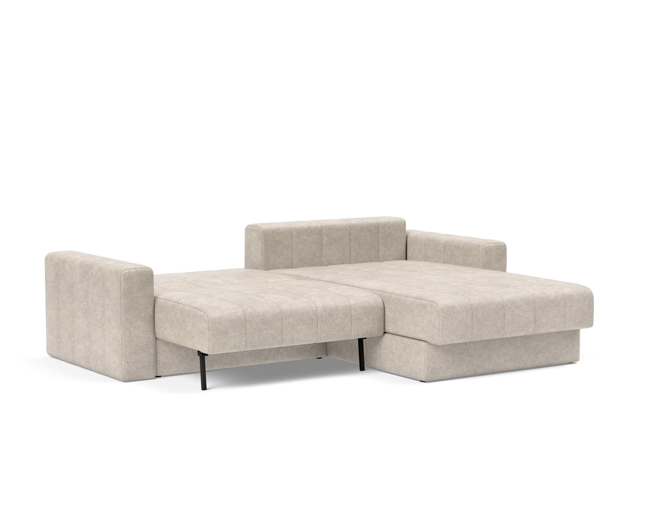 Akello Lounger Schlafsofa mit Armlehnen: Komfort und Stil vereint, perfekt für gemütliche Abende und moderne Einrichtungslösungen.