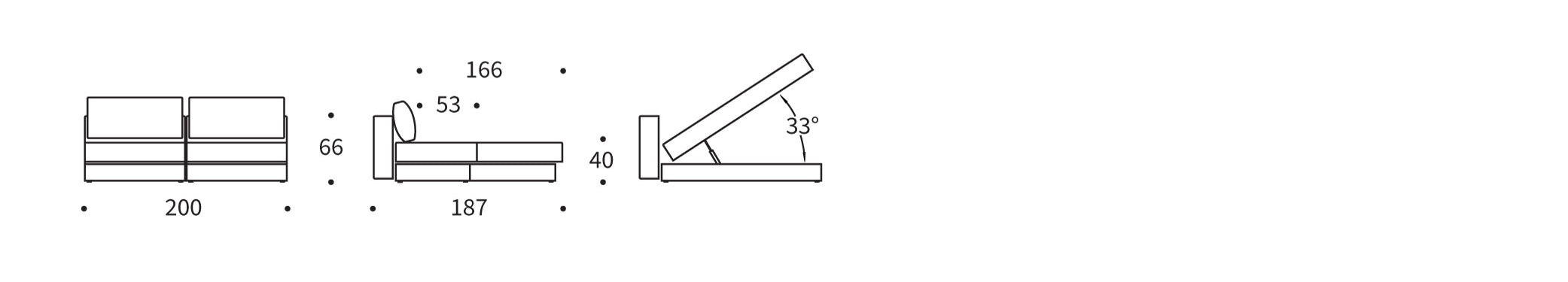 Entdecken Sie das Akello Lounger Schlafsofa: stilvolles, vielseitiges Möbelstück mit hochwertiger Verarbeitung und optimalem Komfort für jeden Raum!