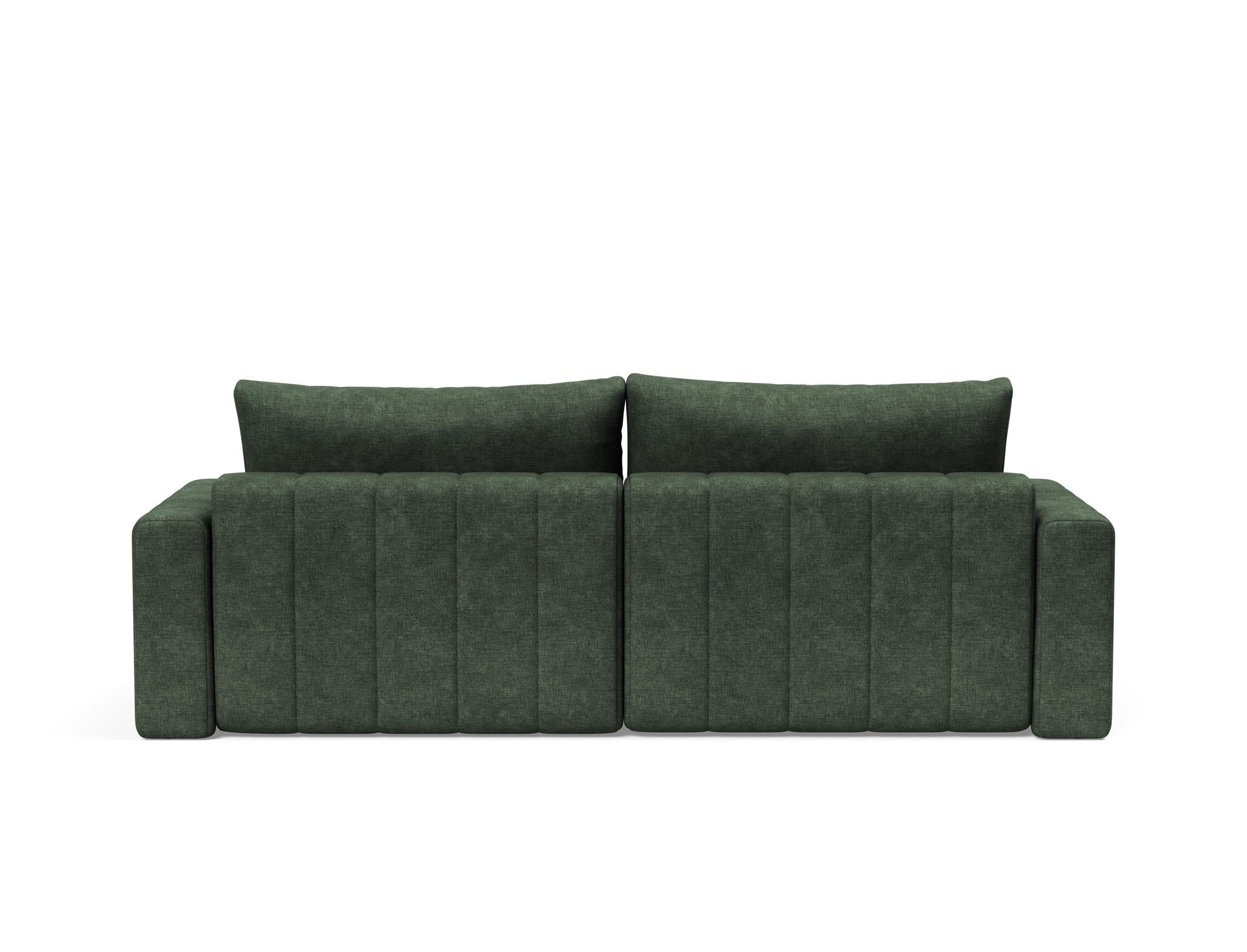 Akello Lounger Schlafsofa mit Armlehnen: stilvolles, multifunktionales Sofa, 140x200 cm Liegefläche, ideal für kleine Räume und entspannte Nächte.