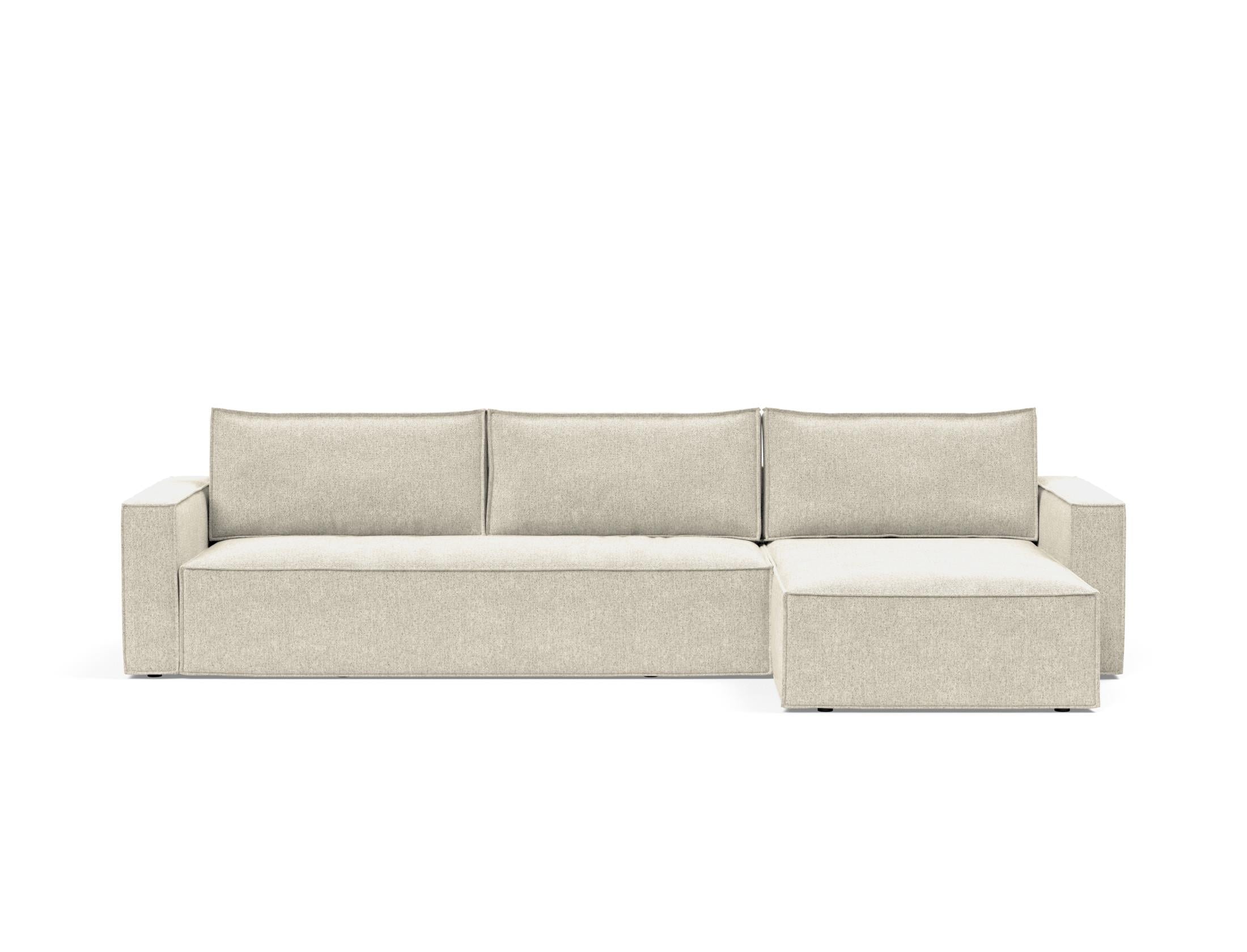 Newilla Bettsofa mit Lounger in 357 Taura Off White präsentiert im Onlineshop von KAQTU Design AG. Bettsofa ist von Innovation Living