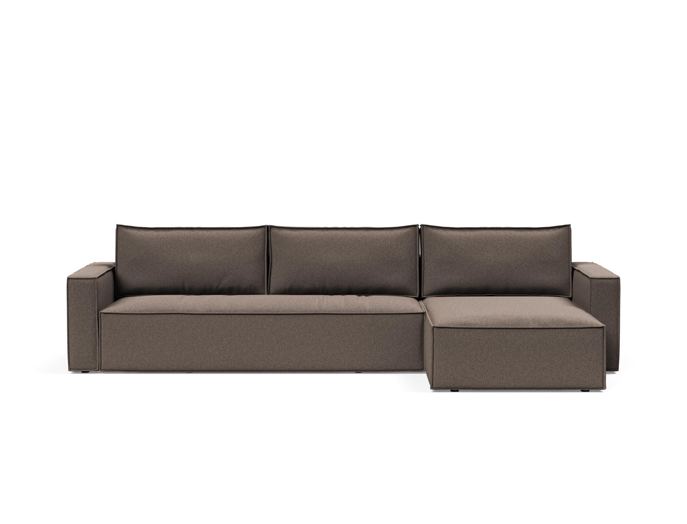 Entdecken Sie das Newilla Bettsofa mit Lounger von Innovation Living – stilvoll, funktional und ideal für kleine Räume. Hoher Komfort und abnehmbarer Bezug!