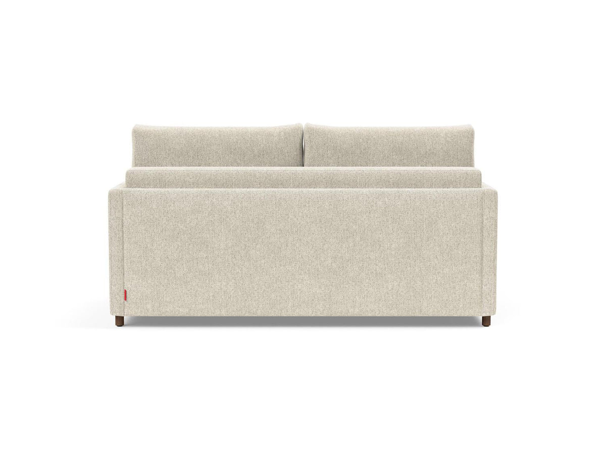 Neah 140 Schlafsofa mit Slim Armlehnen in 357 Taura Off White präsentiert im Onlineshop von KAQTU Design AG. Bettsofa ist von Innovation Living