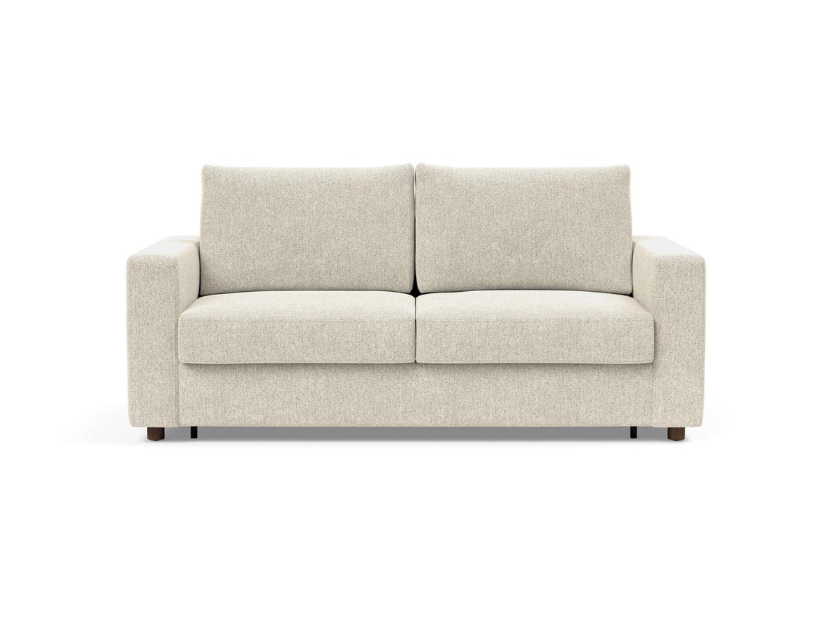 Neah 140 Schlafsofa mit Standard Armlehnen in 357 Taura Off White präsentiert im Onlineshop von KAQTU Design AG. Bettsofa ist von Innovation Living