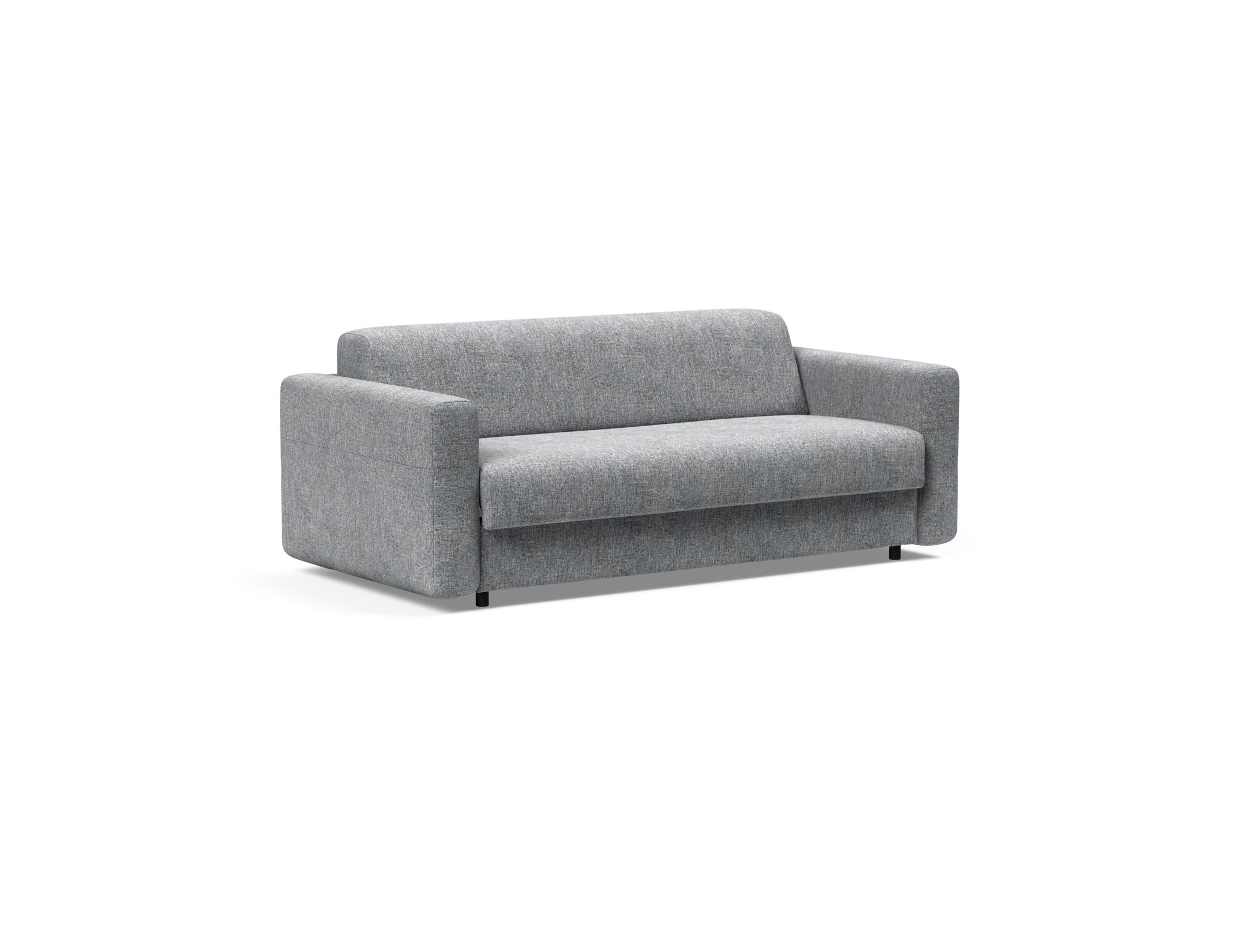 Erleben Sie das Killian Klappsofa 140 von Innovation Living – stilvolles Design und praktische Dual-Matratze für erholsamen Schlaf und Flexibilität.