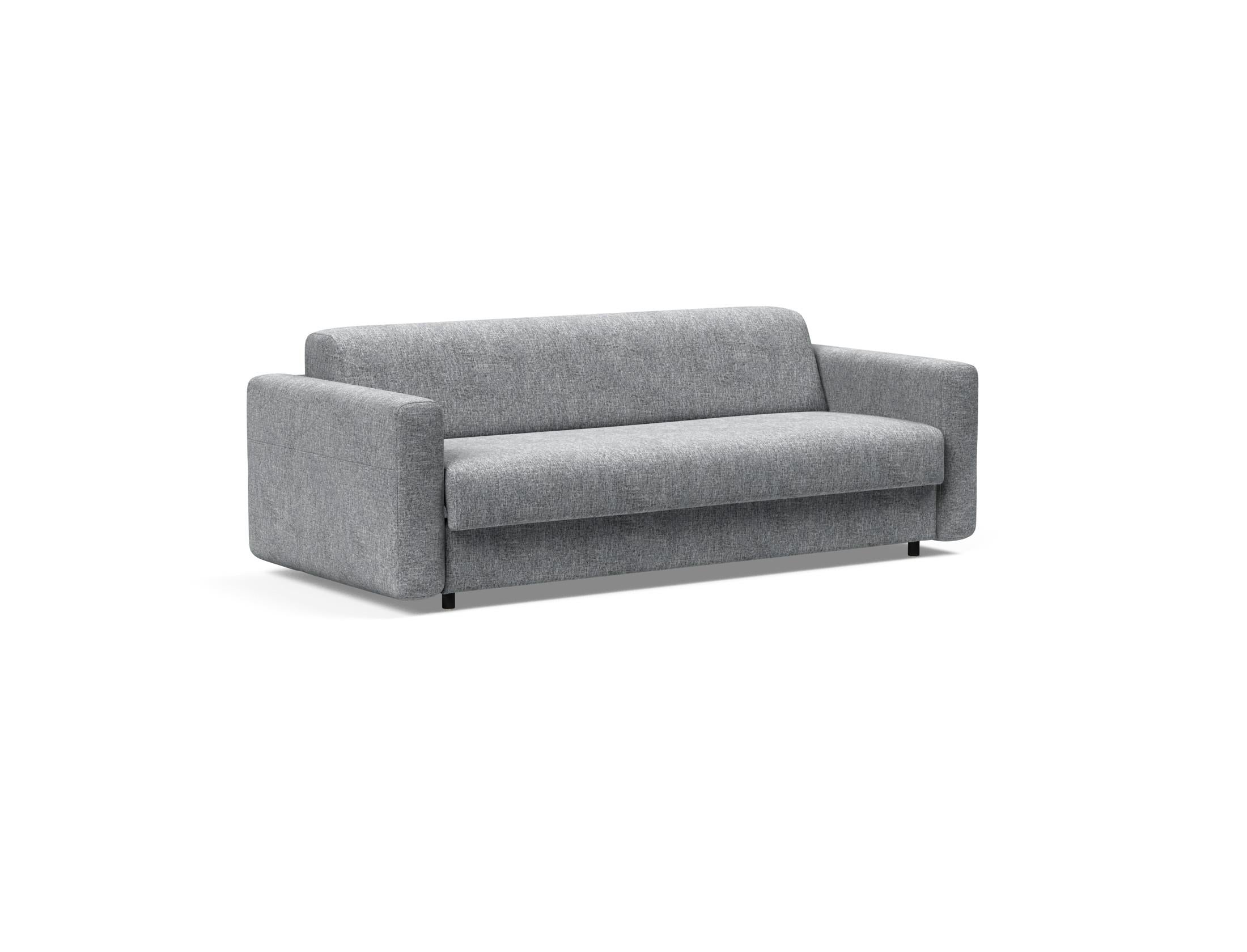 Erleben Sie das Killian Klappsofa 160 von Innovation Living: Stilvolles Design, praktische Funktionalität und eine bequeme Federkernmatratze für besten Schlafkomfort.