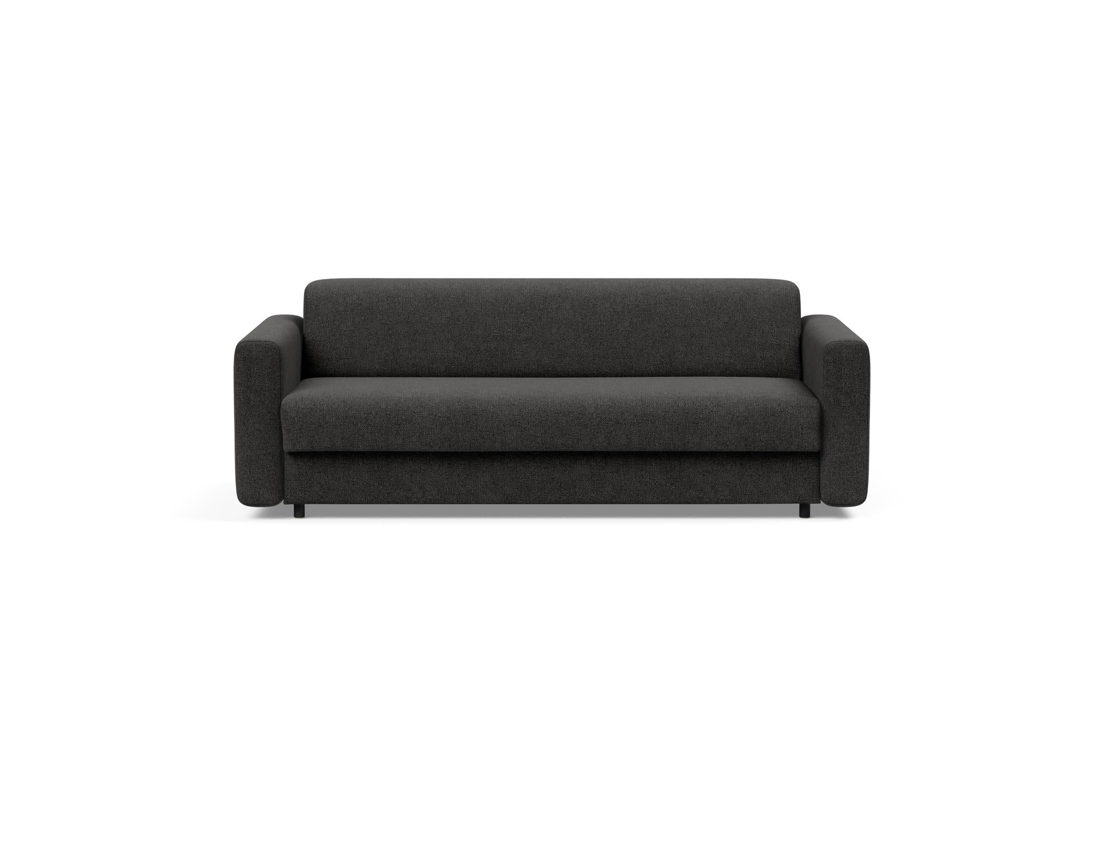 Erleben Sie das Killian Klappsofa 160 von Innovation Living: Stilvolles Sofa mit bequemer Federkernmatratze für erholsame Nächte und modernes Wohnen.
