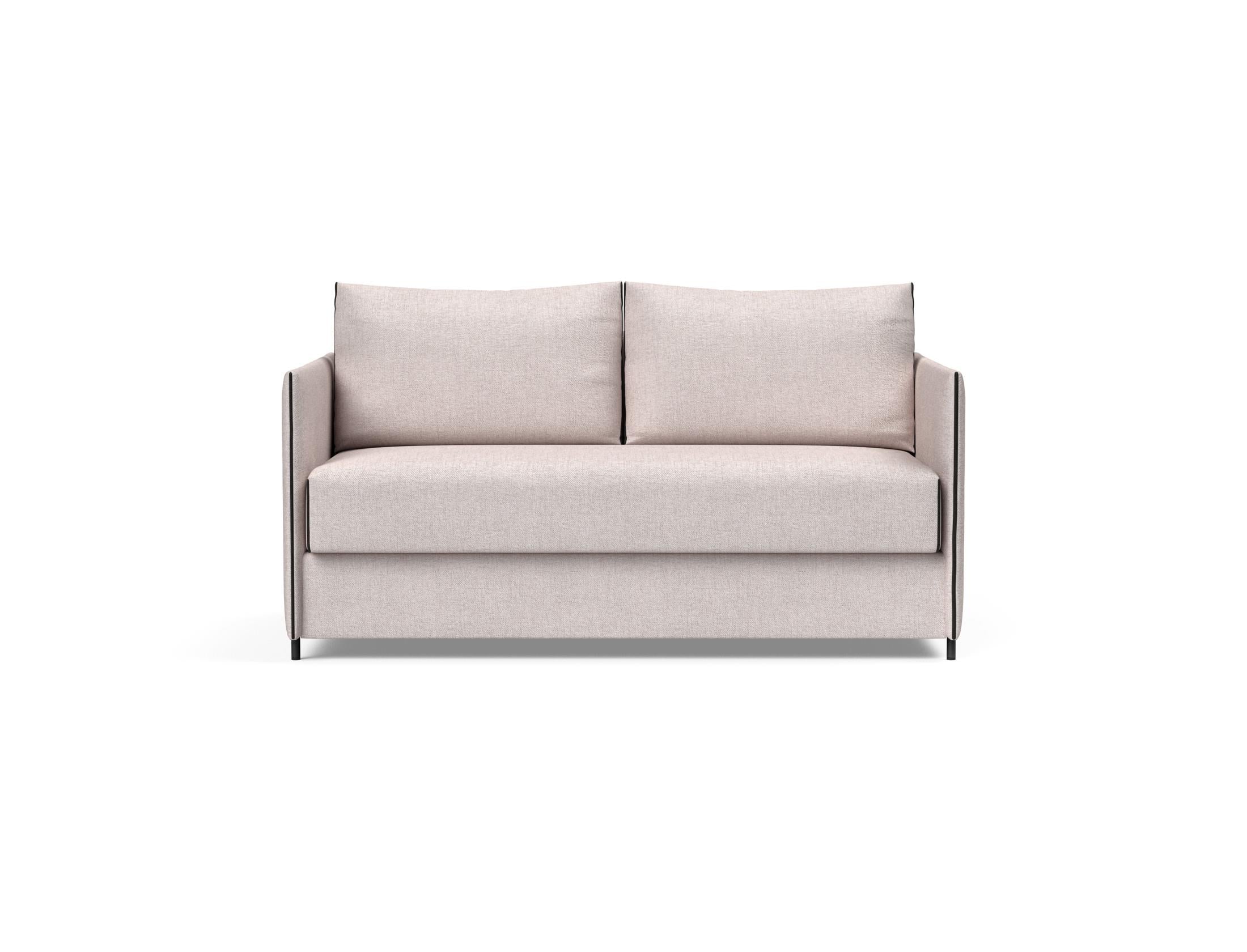 Entdecken Sie das Killian Klappsofa 160 von Innovation Living. Komfortable Federkernmatratze, stilvolles Design und vielseitige Nutzung für Ihr Zuhause.