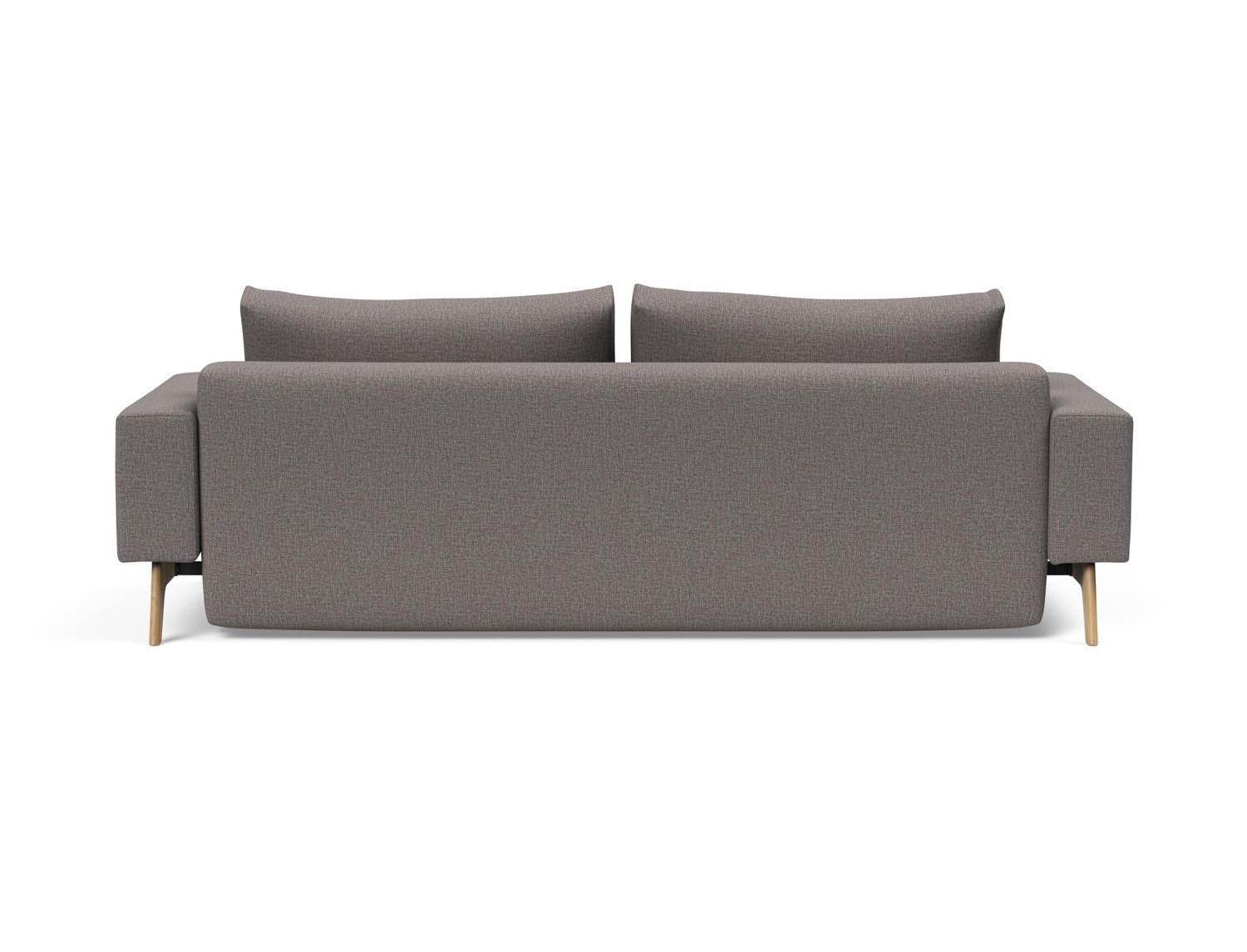 Idun Schlafsofa 521 von Innovation Living: Stilvolles skandinavisches Sofa, das tagsüber gemütlich und nachts als bequemes Bett überzeugt. Ideal für kleine Räume.