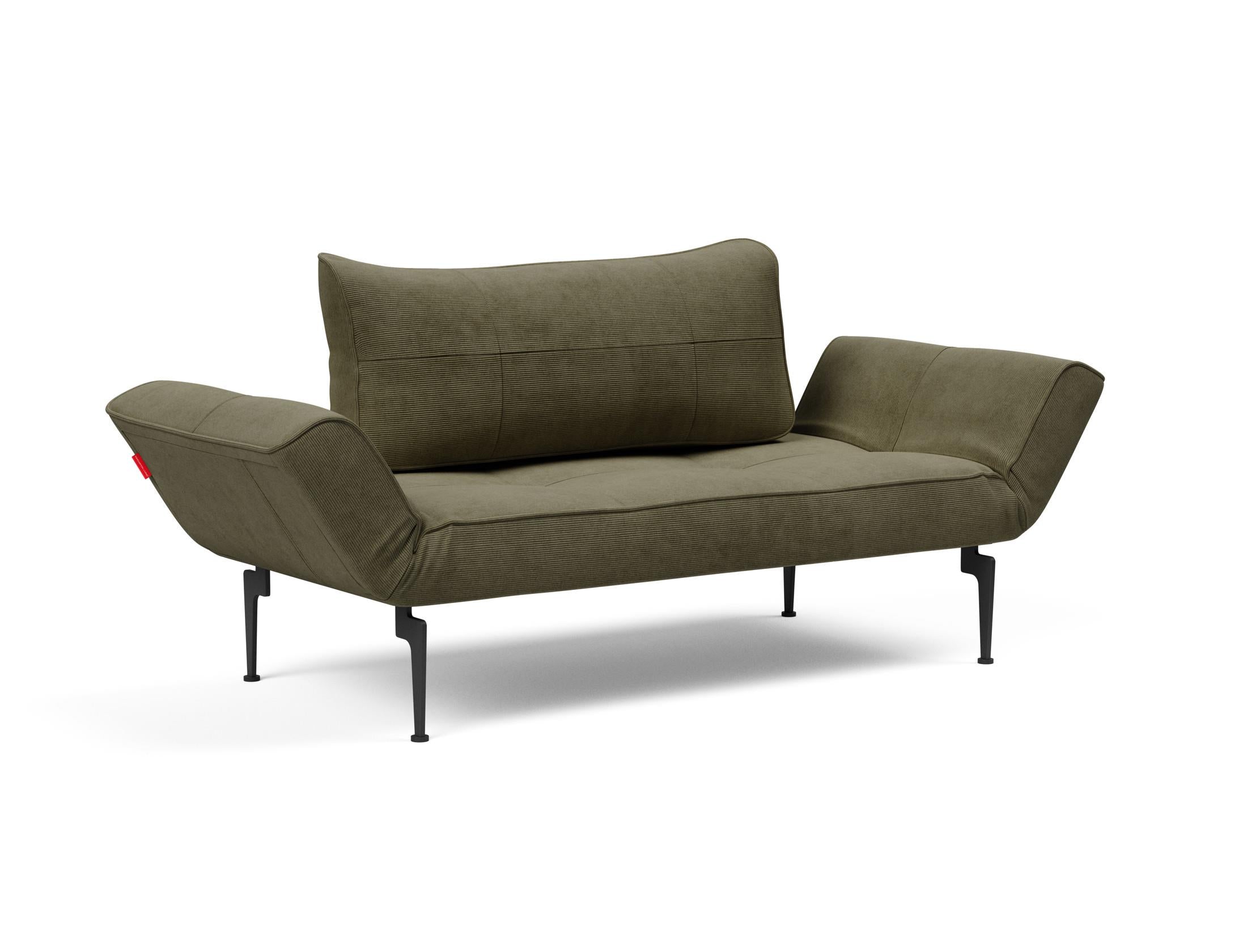 Entdecken Sie das Zeal Klappsofa 70 Laser von Innovation Living – stilvolles Design trifft auf Funktionalität, ideal für kleine Räume und Gäste.
