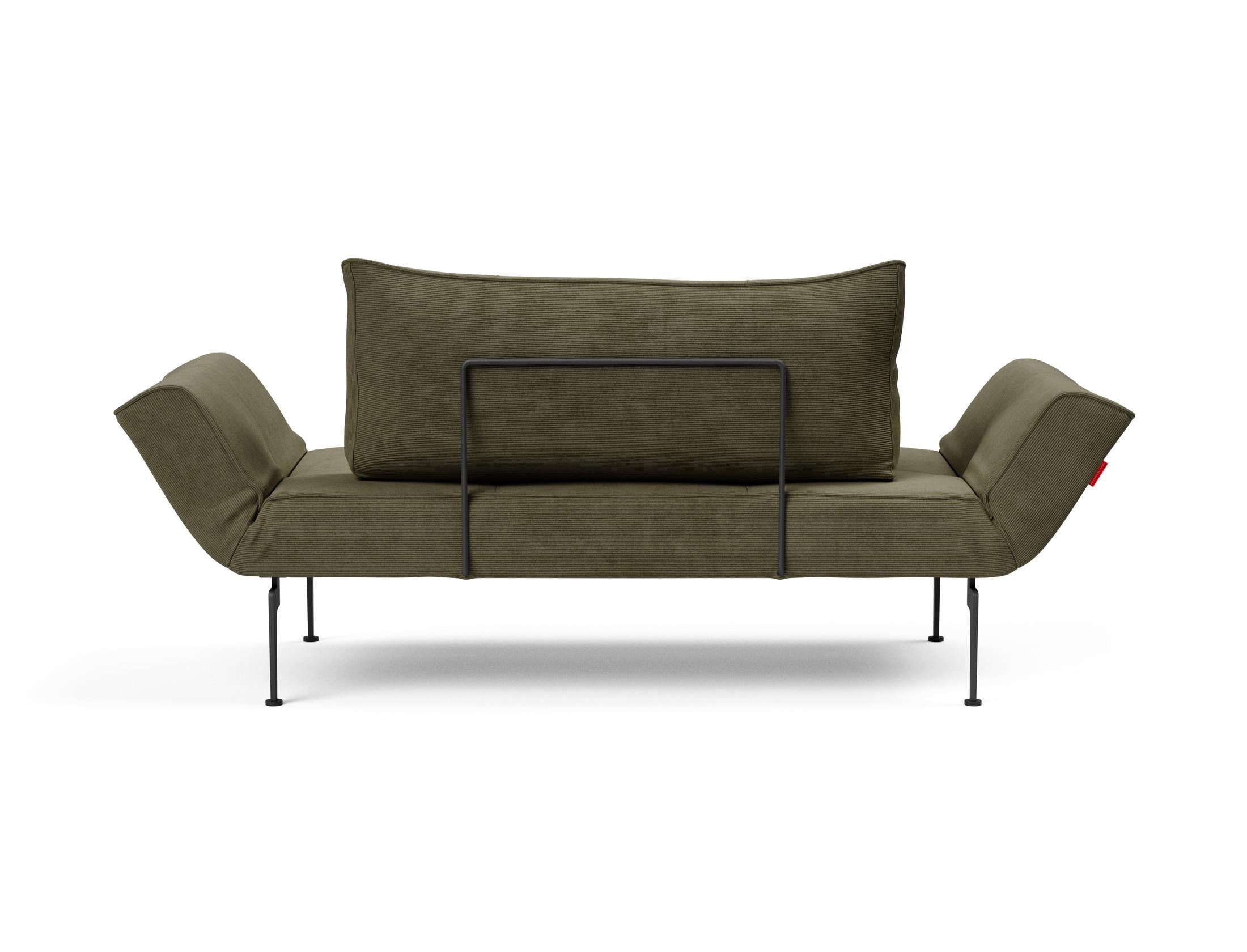 Entdecken Sie das Zeal Klappsofa 70 Laser von Innovation Living – stilvoll, funktional und ideal für kleine Räume und Gästeübernachtungen.