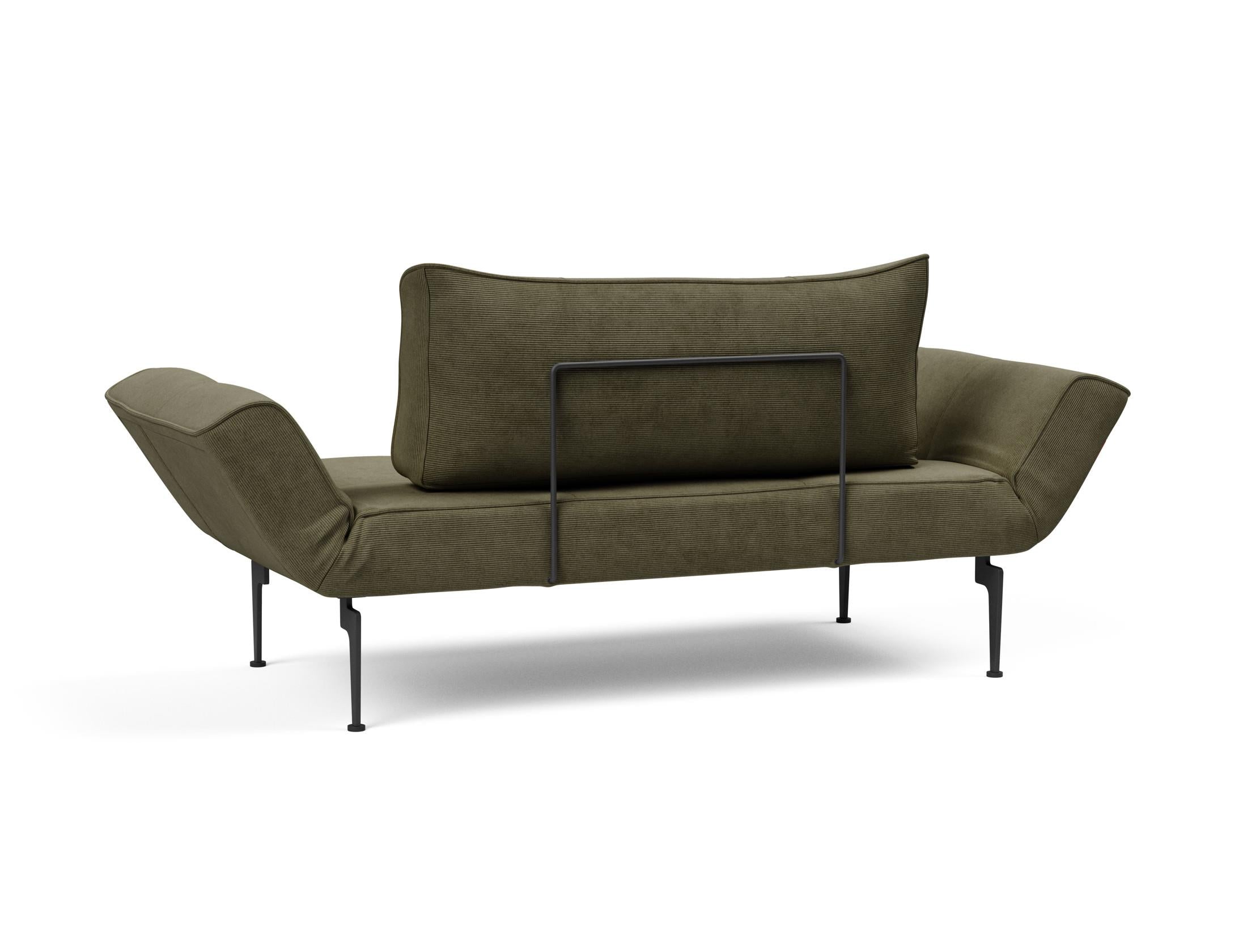 Erleben Sie das Zeal Klappsofa 70 Laser von Innovation Living – ein elegantes, platzsparendes Möbelstück, perfekt für moderne Wohnräume und Übernachtungen.