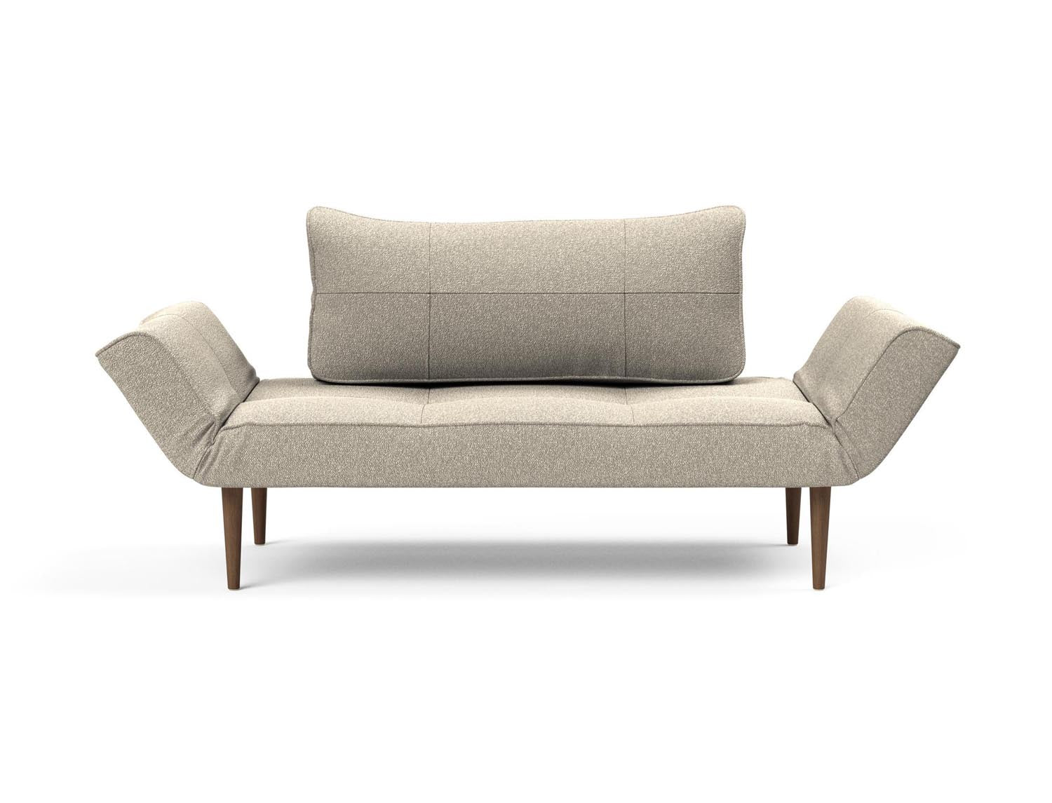 Erleben Sie das Zeal Klappsofa 70 Styletto von Innovation Living – ein elegantes, flexibles Sofa in Elegance Orange, das Komfort und Stil vereint.